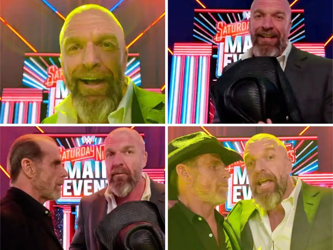 WATCH: Triple H shares funny moment with Shawn Michaels ahead of SNME