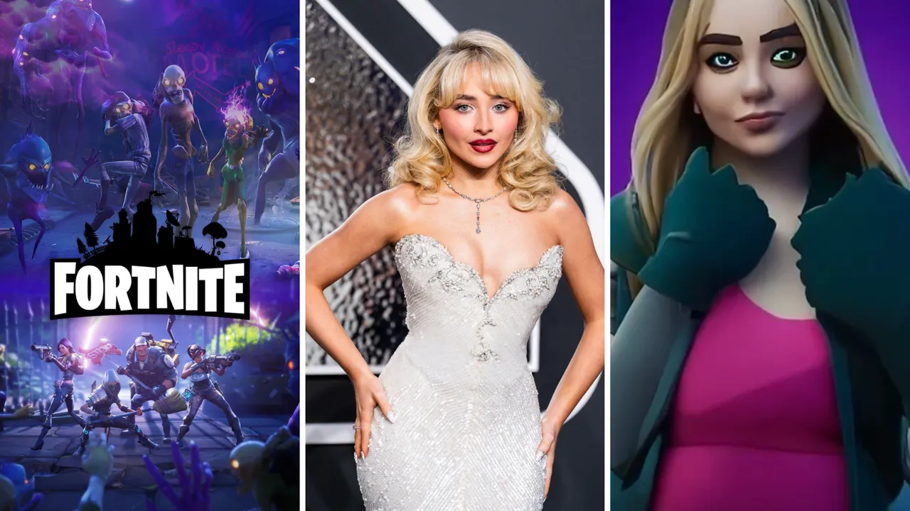 Sabrina Carpenter in Fortnite