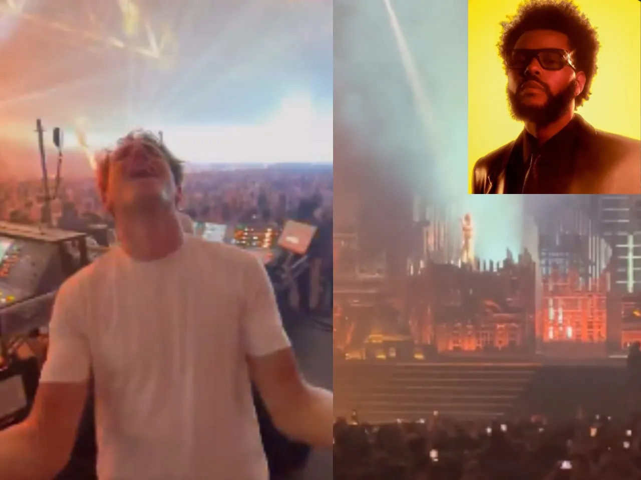  Casper Ruud enthusiastically attends The Weeknd Concert