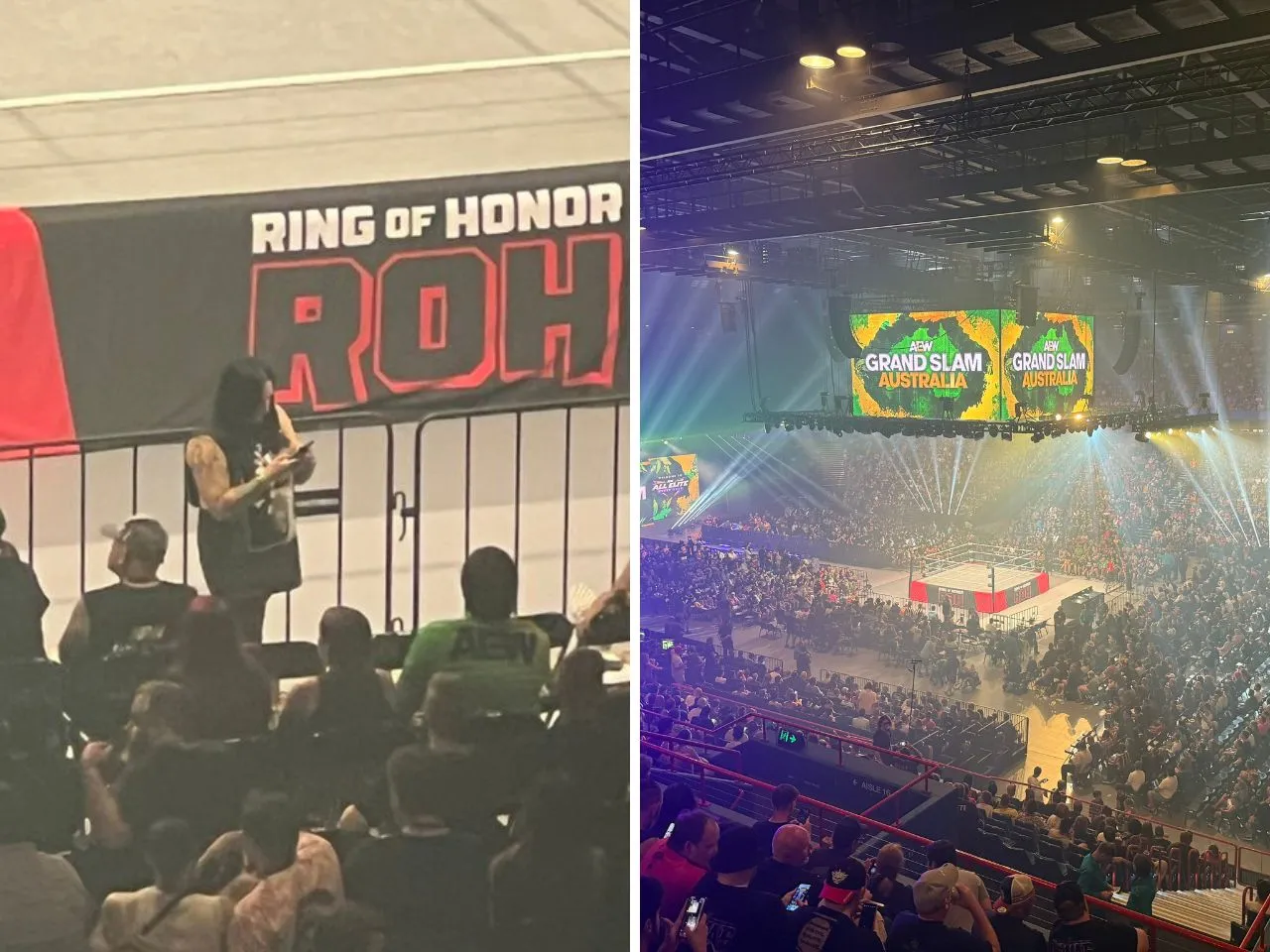 WWE's Rhea Ripley spotted at AEW Grand Slam before ROH's events?