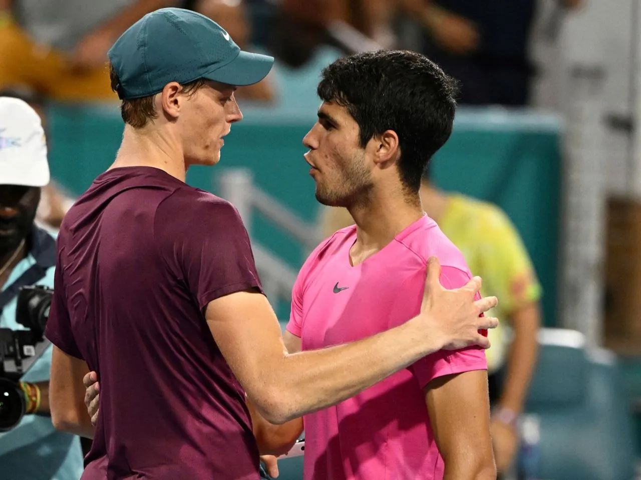 JANNIK Sinner and carlos alcaraz