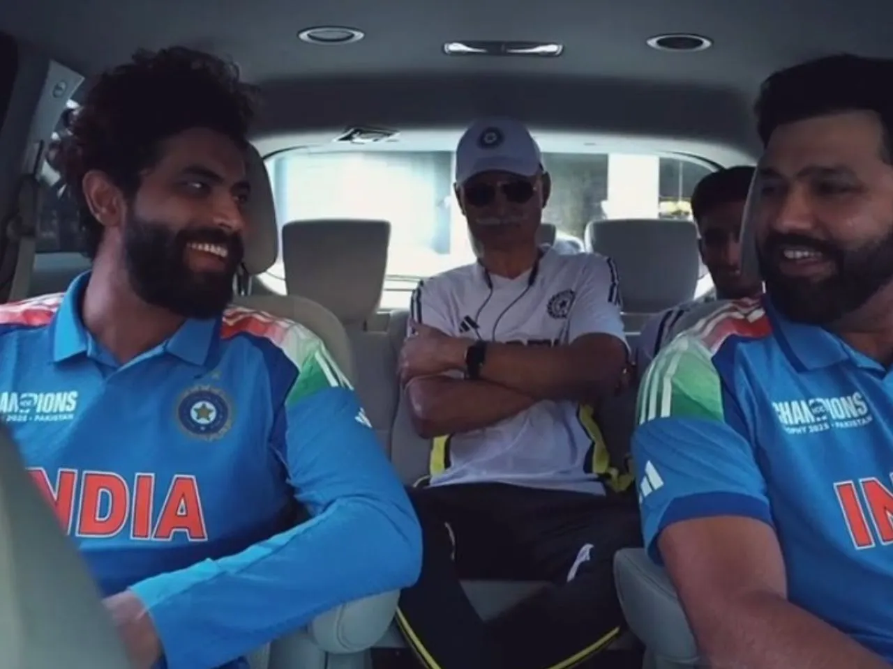 ' how many ICC media days have you been in' Ravindra Jadeja asks Rohit Sharma