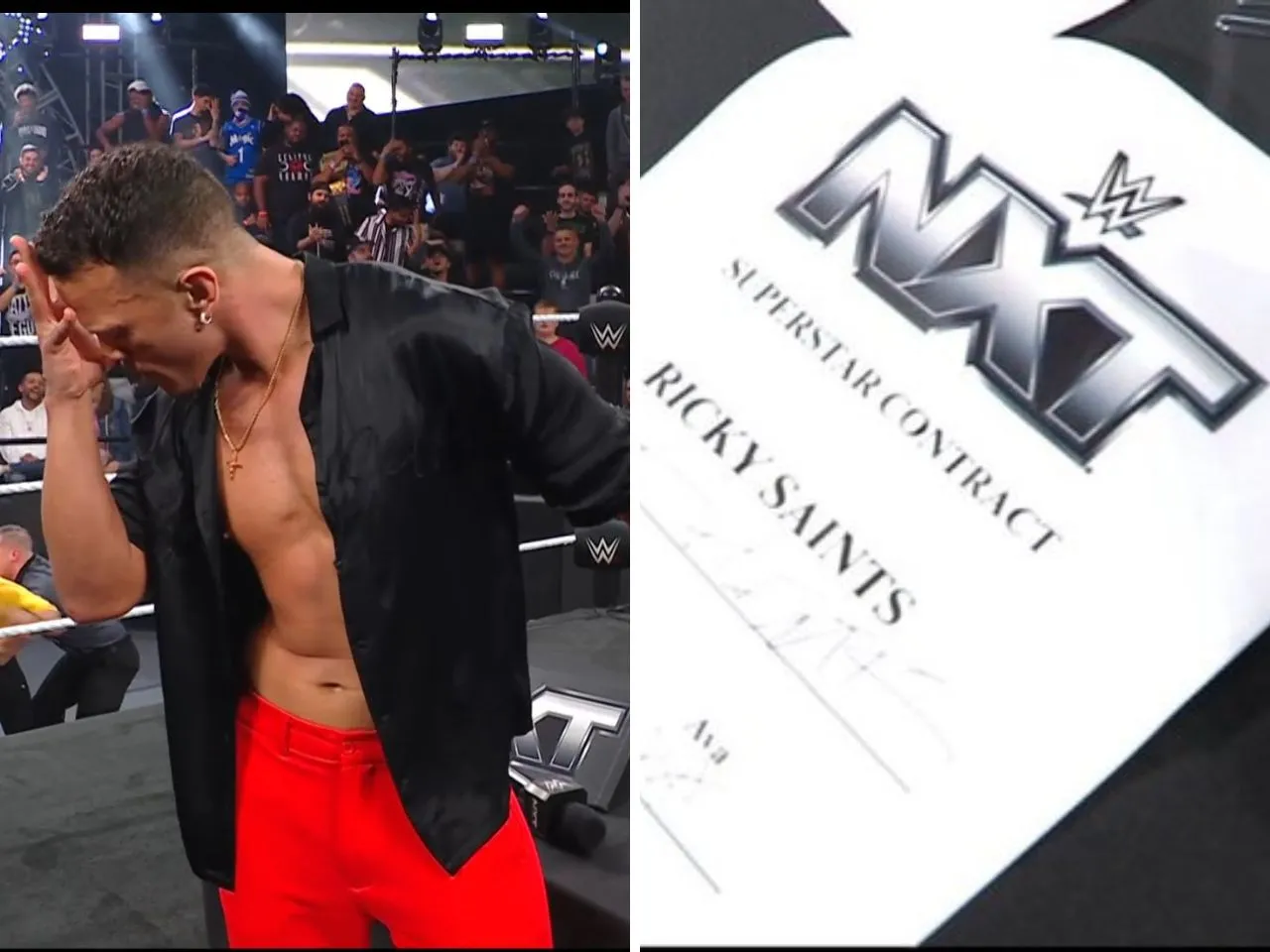 WATCH: Ricky Starks' name changed to Ricky Saints on WWE NXT