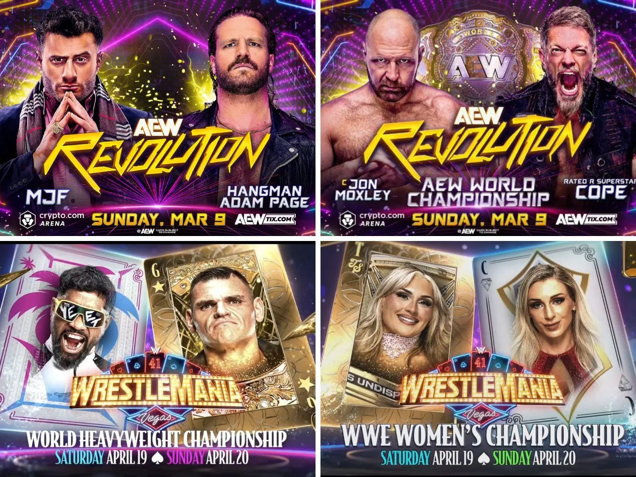 'How about a nice, big cup of STFU' - Fans react to a fan's opinion of AEW Revolution being better than WrestleMania 41