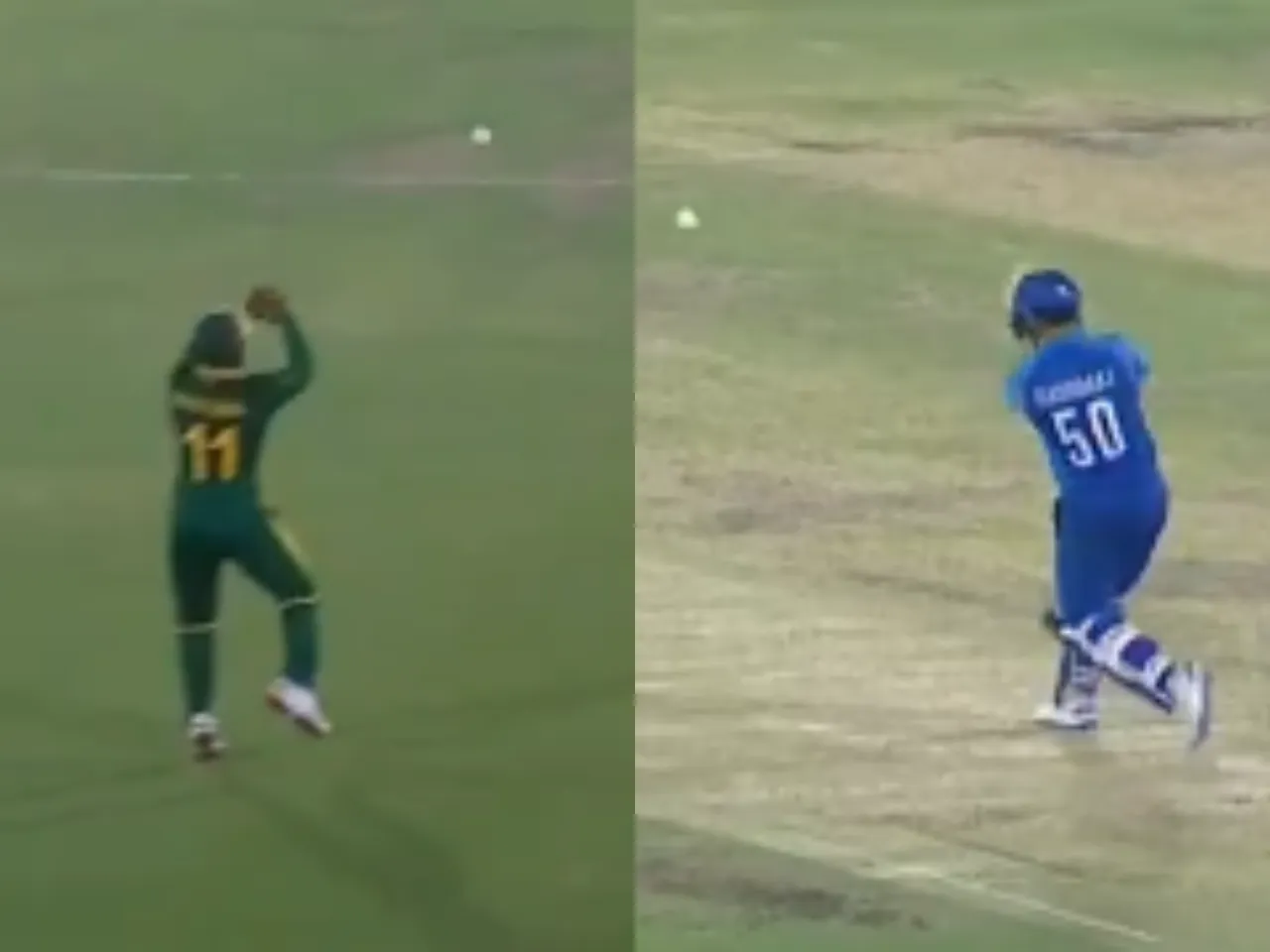 Hashmatullah Shahidi and Temba Bavuma (File Photo: Screengrab/X/ICC) 