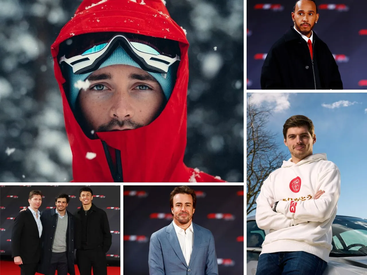 F1 drivers with most number of followers on social media