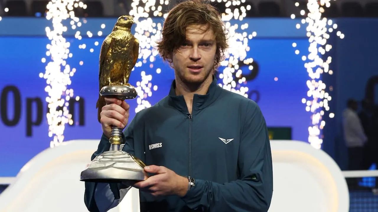 Andrey Rublev's mental health journey to Qatar Open 2025 title