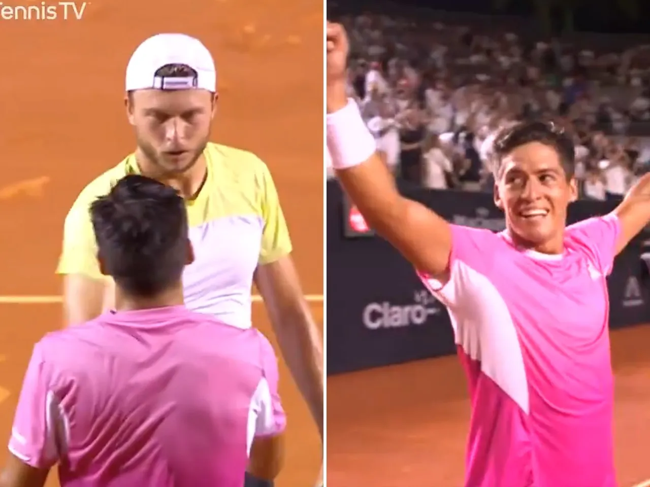 Sebastian Baez has successfully defended his title at the Rio Open