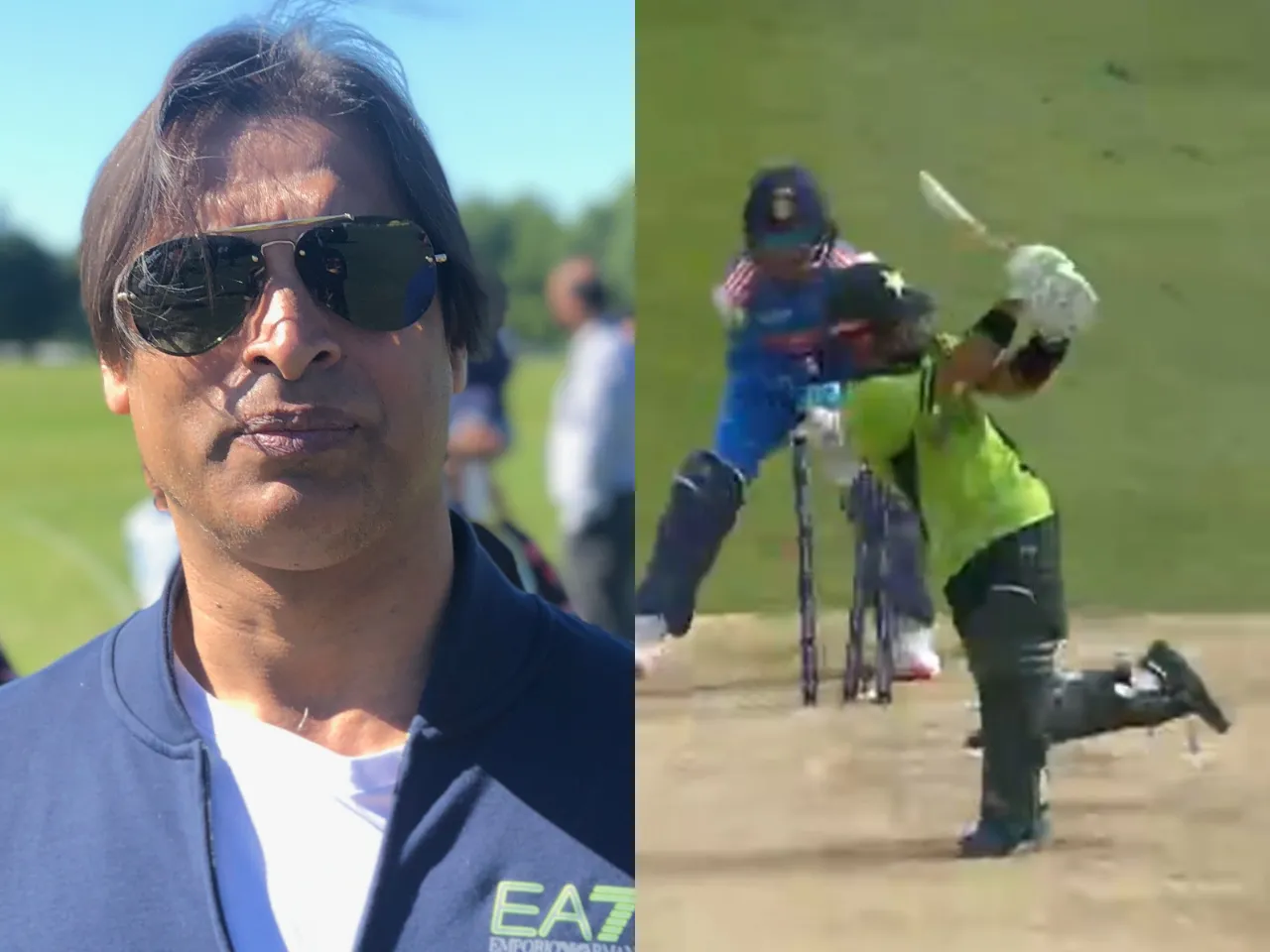 Shoaib Akhtar and Mohammad Rizwan (File Photo: X)