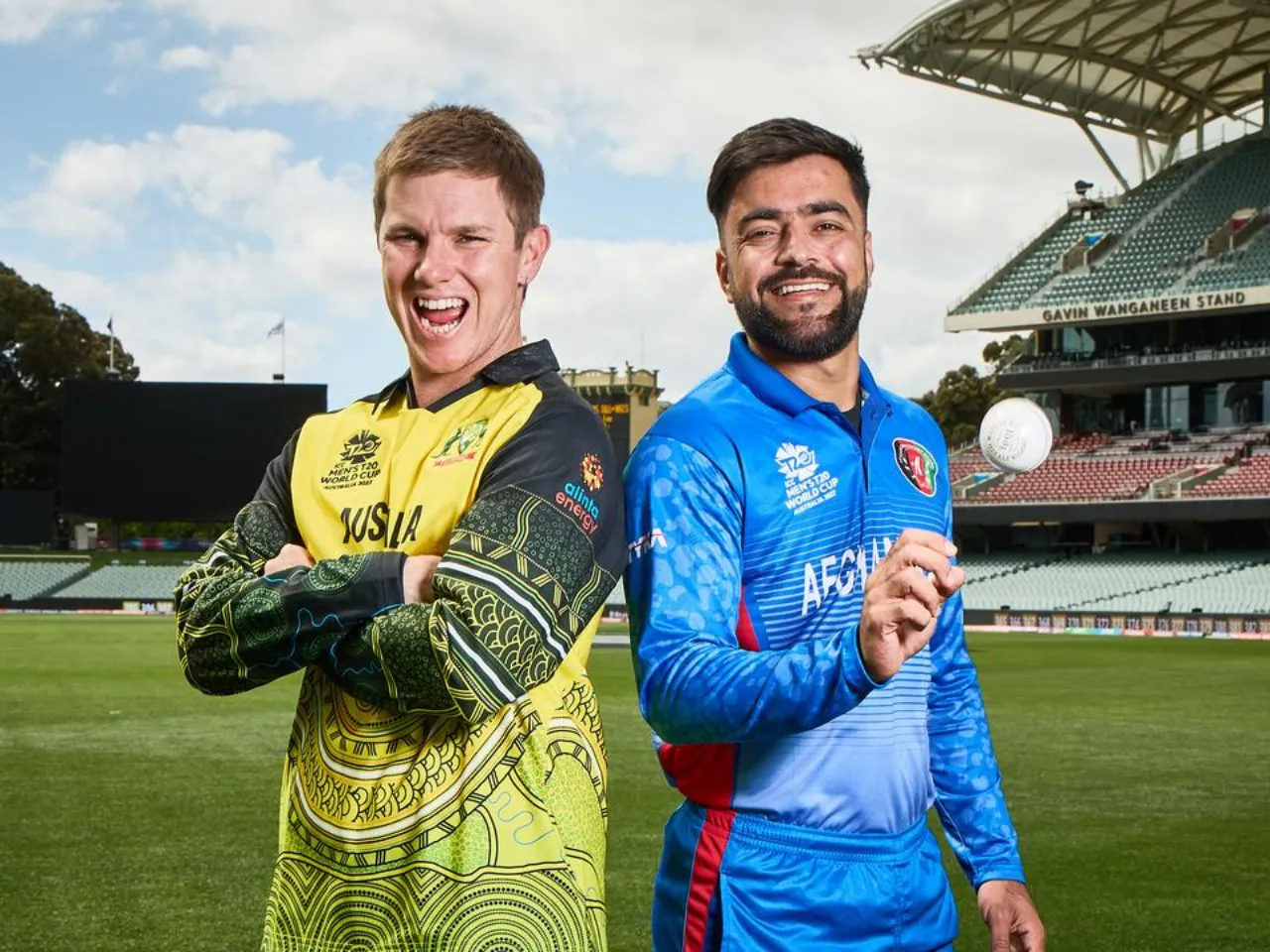 Adam Zampa and Rashid Khan