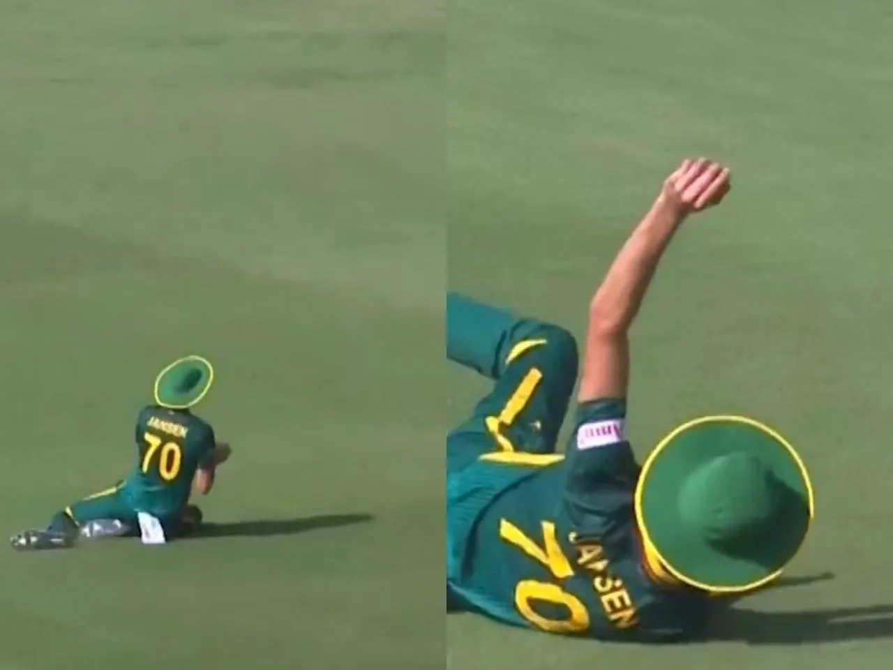 Marco Jansen's catch of Harry Brook