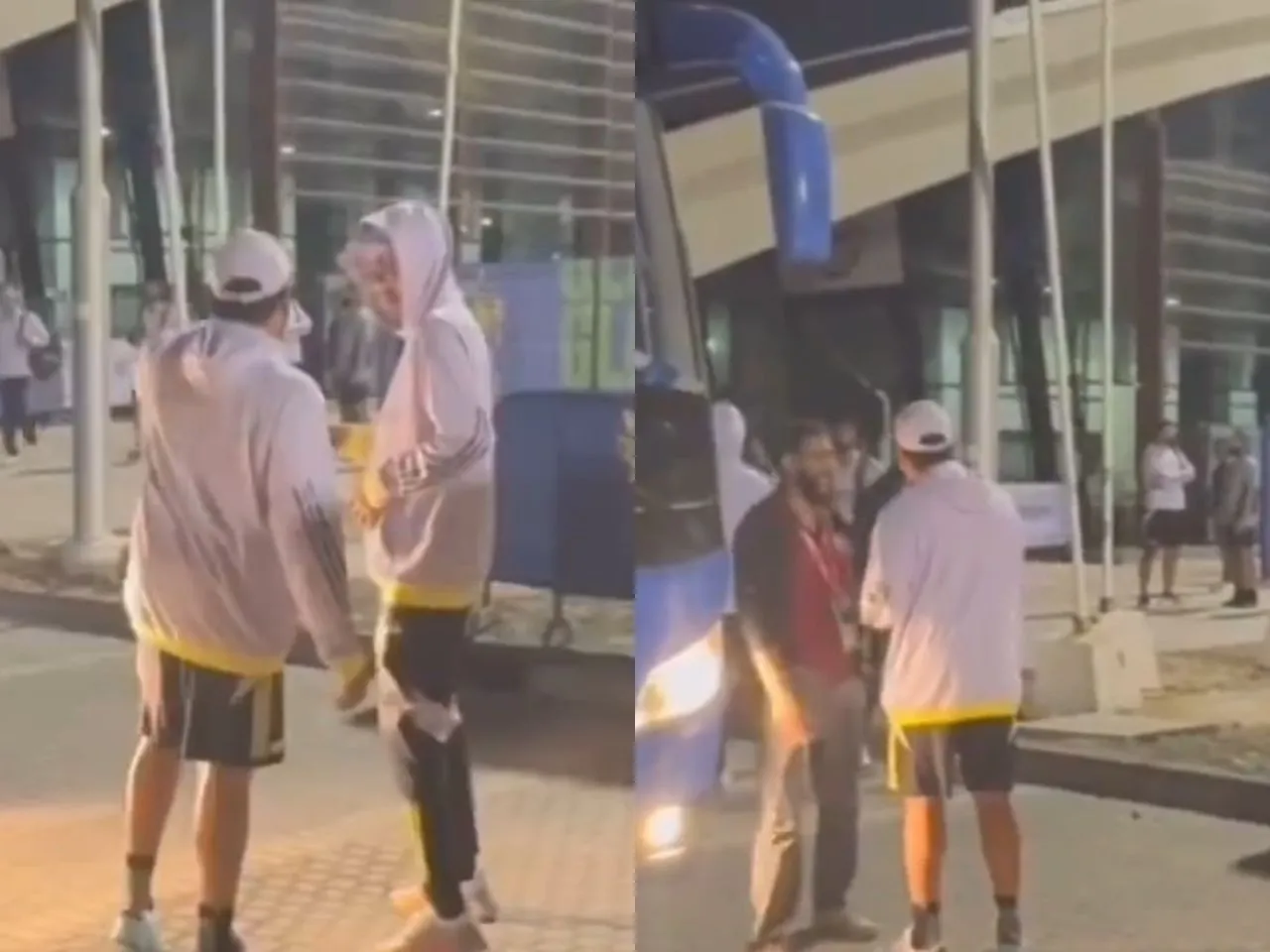 Rohit Sharma forgets his phone after training 