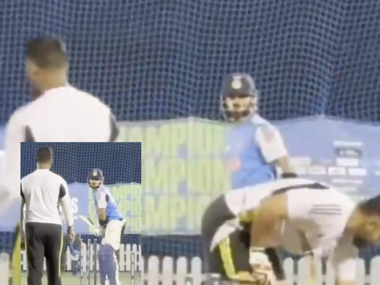 Virat Kohli's Pre-Match Practice in Champions Trophy 2025