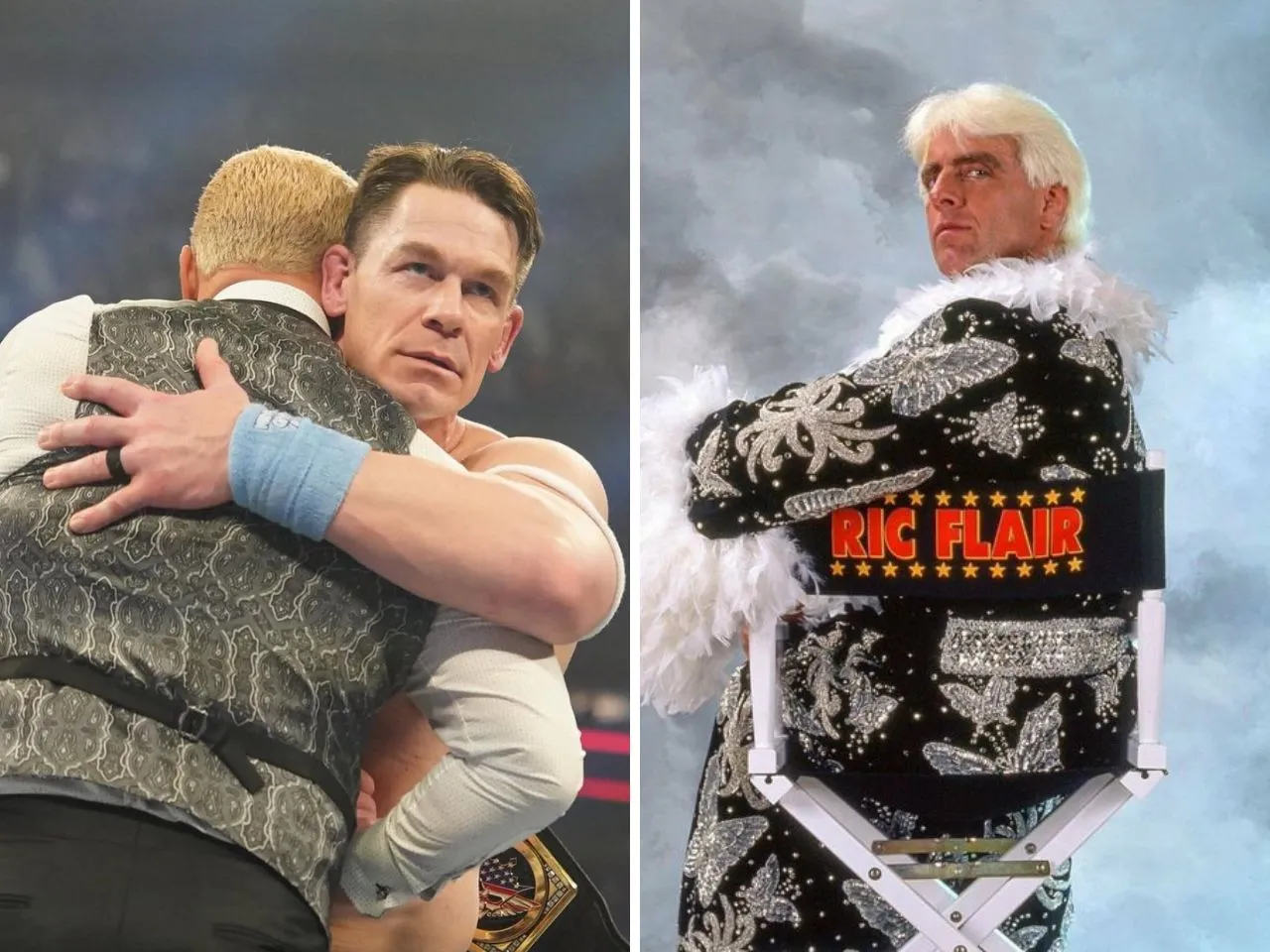 'You ain't taking nothing from Cody Rhodes' - Ric Flair stands with Cody Rhodes following John Cena's heel turn