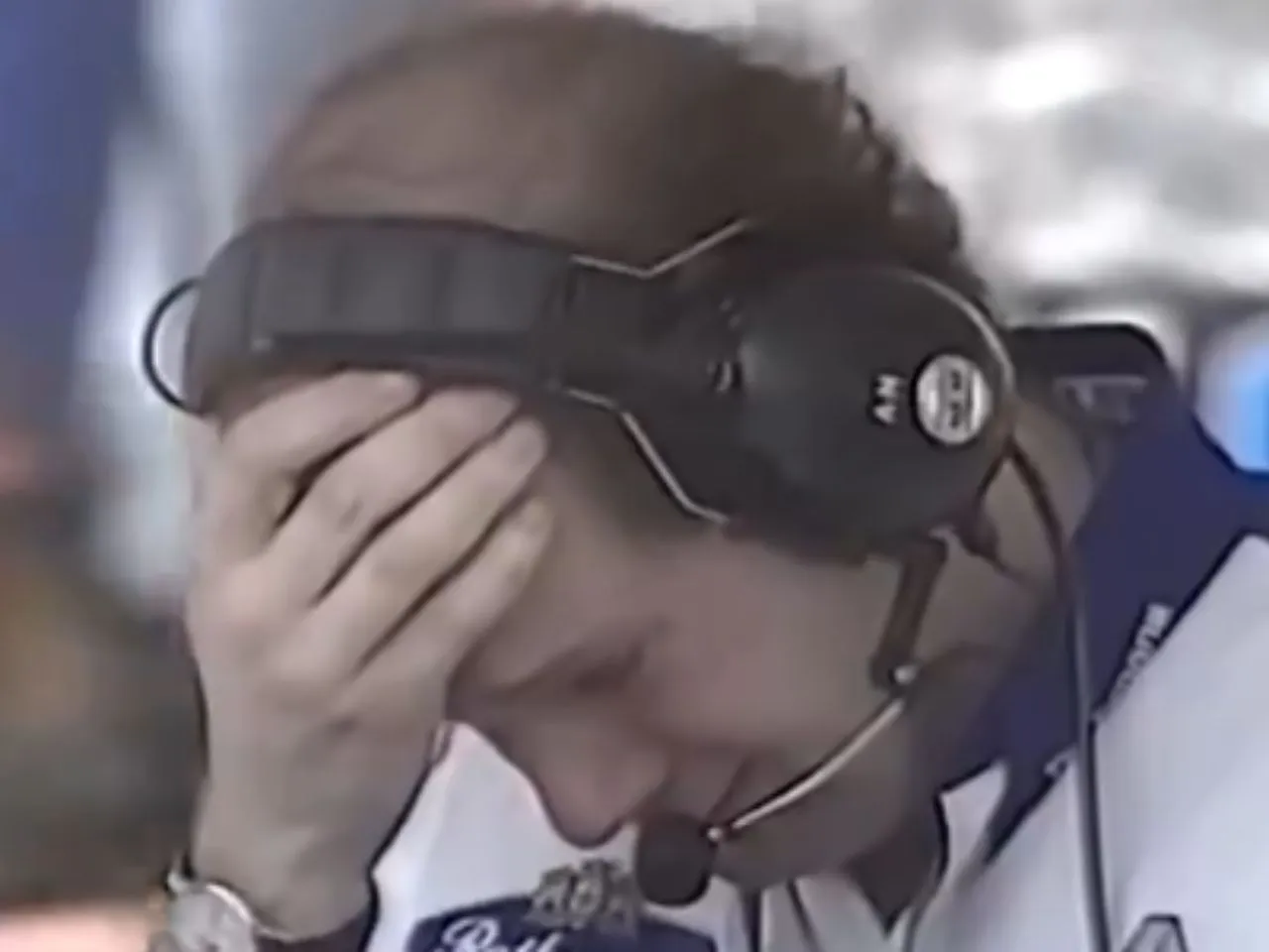 Adrian Newey Crying after Ayrton Senna crashed at Imola Circuit