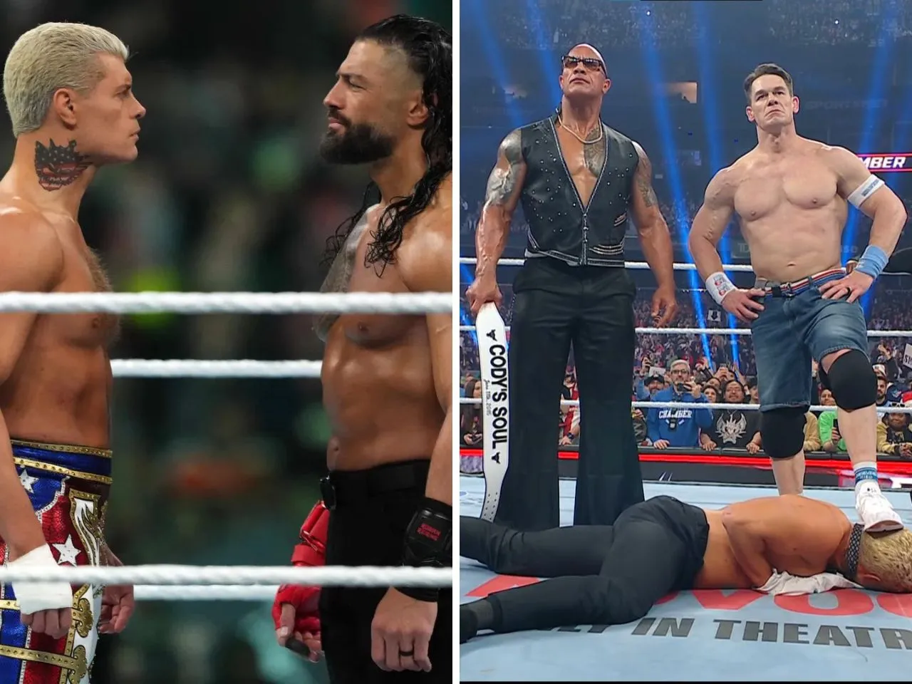 Will Roman Reigns and Cody Rhodes join forces to take on John Cena and The Rock?
