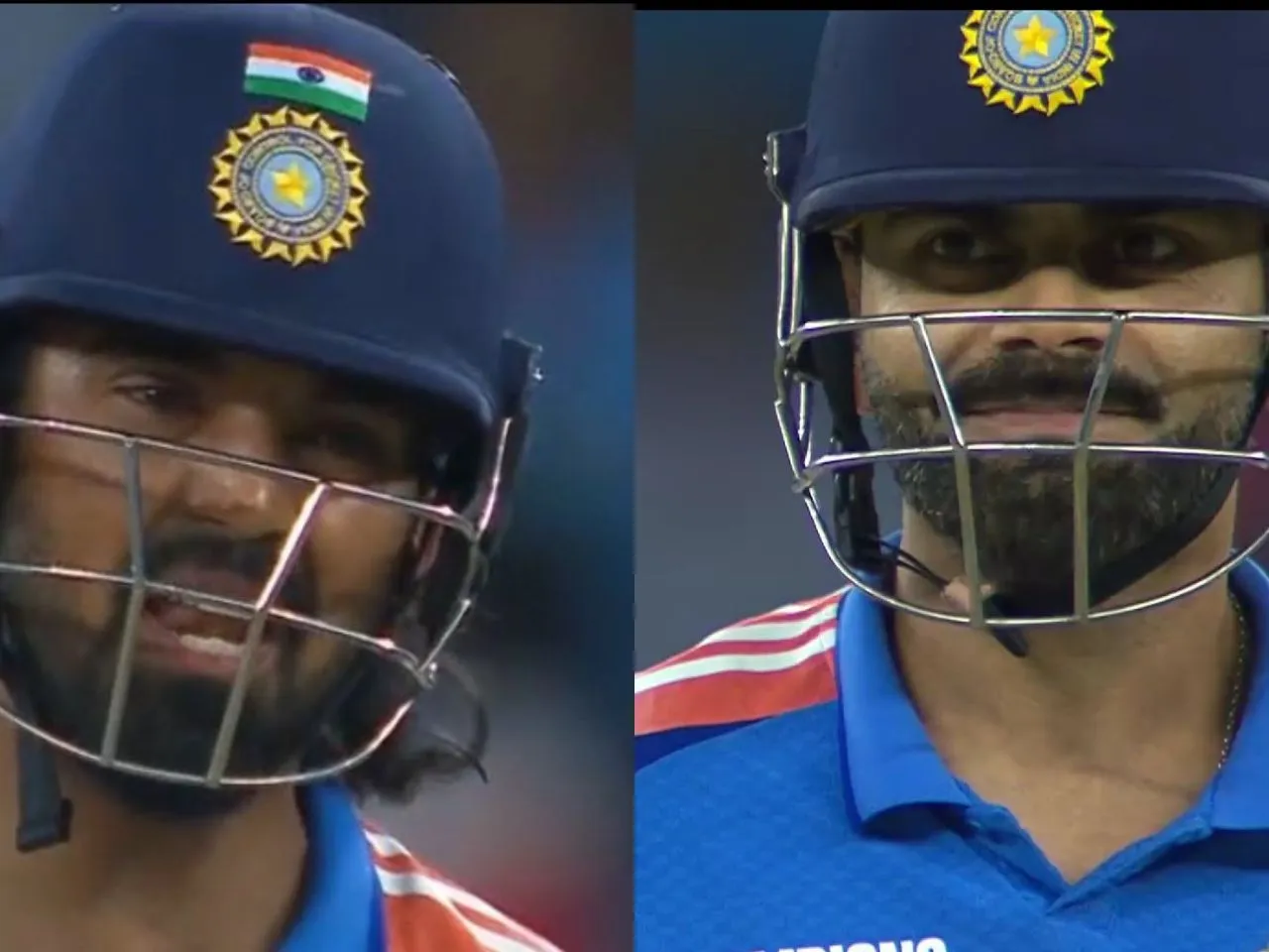 KL Rahul reaction after Virat Kohli wicket