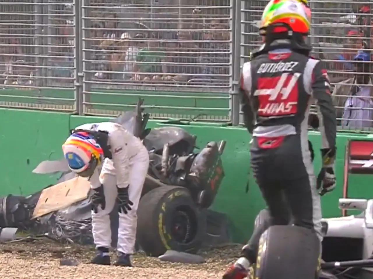 Fernando Alonso survived death at the 2016 Australian GP crash