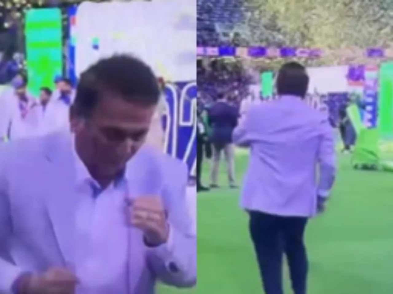 Sunil Gavaskar dancing in ecstasy (File Photo: Screengrab/X)