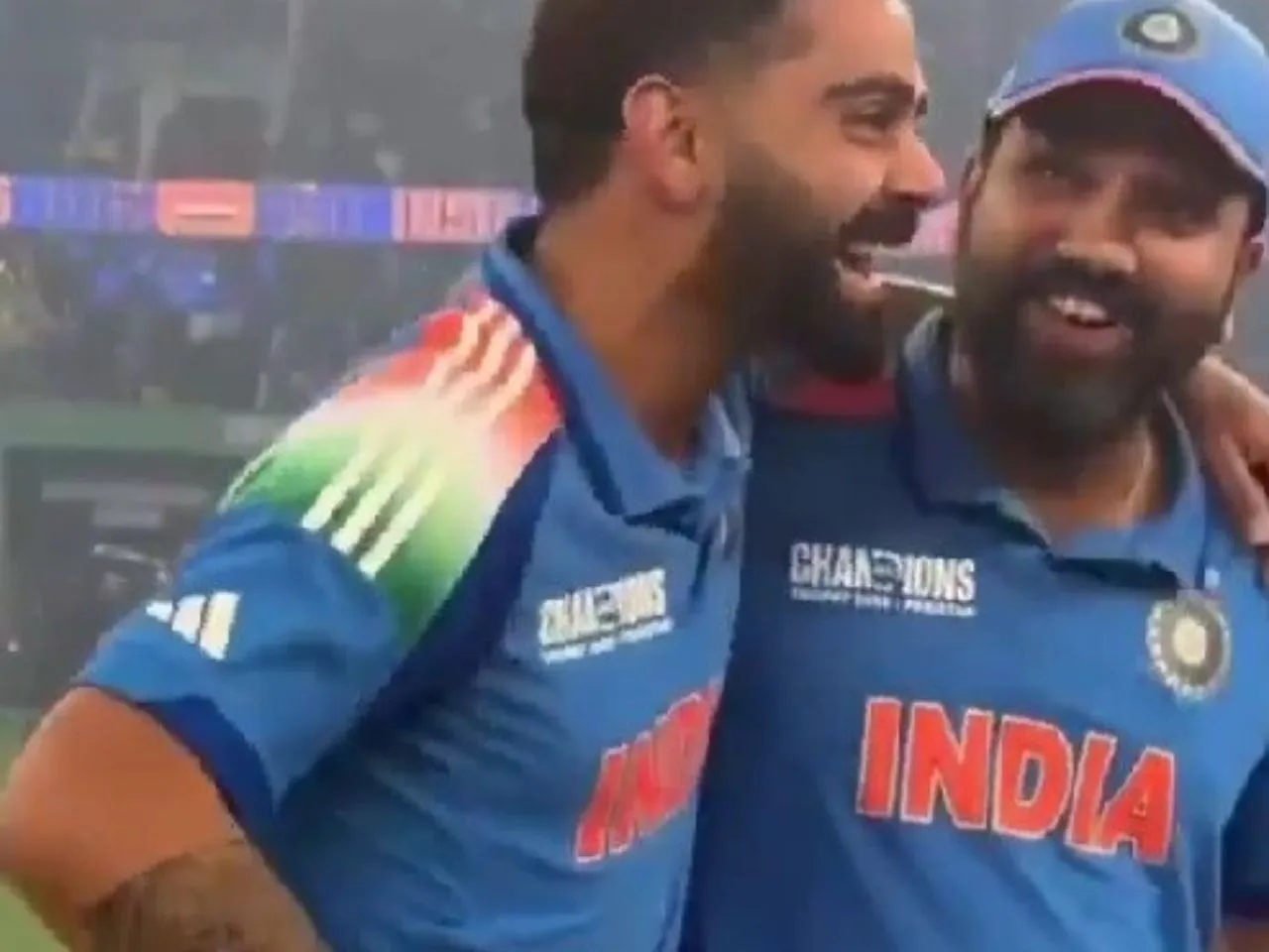 Rohit Sharma's abusive chat with Virat Kohli goes viral after CT2025 title win