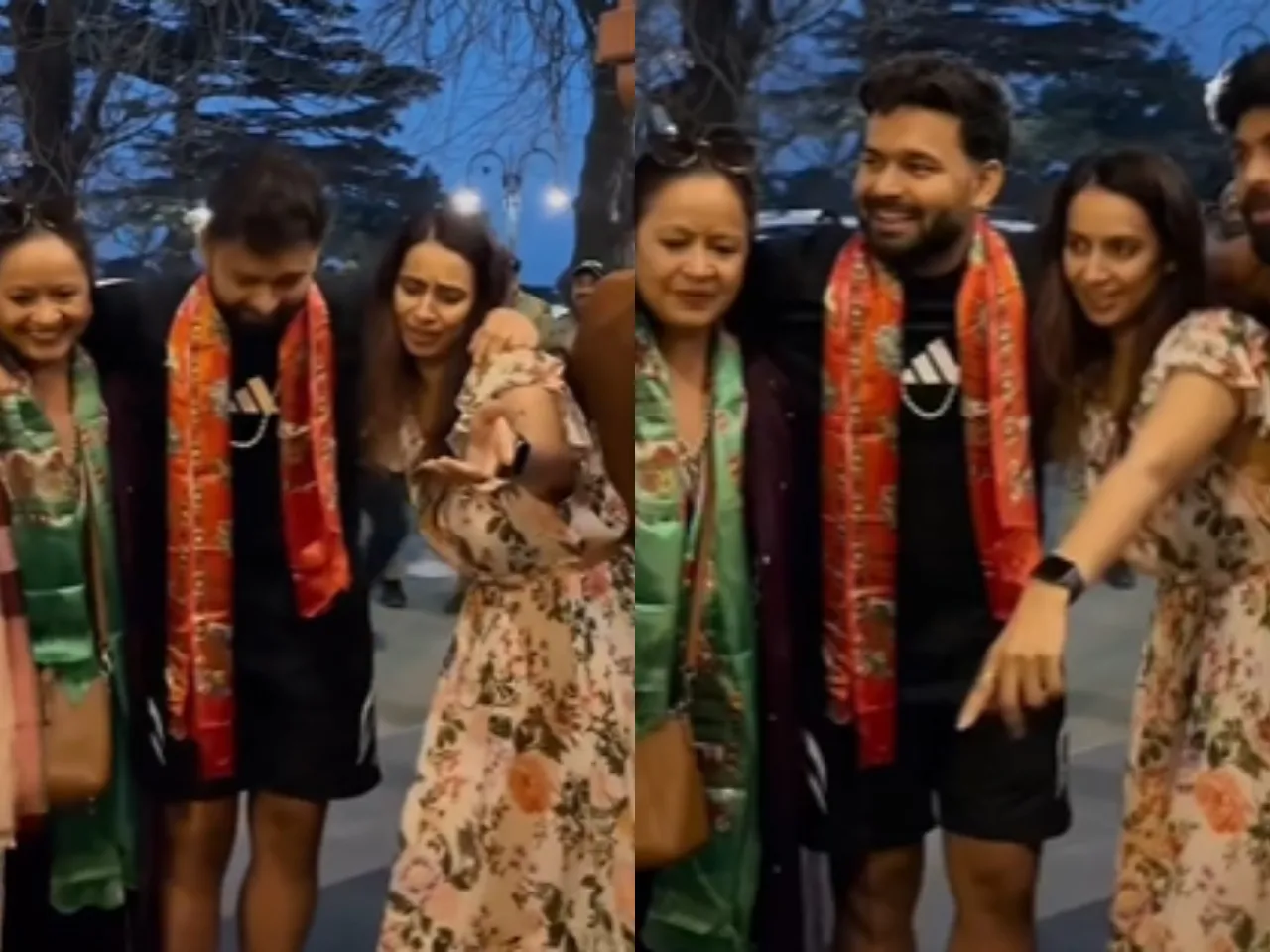 Rishabh Pant dancing with his family in his sister's wedding (File Photo:  Screengrab/Instagram) 
