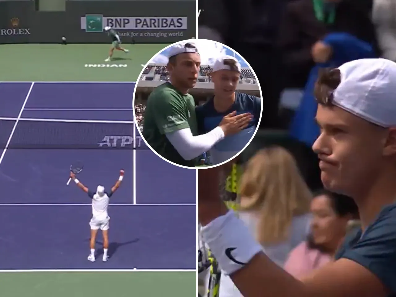 Tallon Griekspoor and Holger Rune