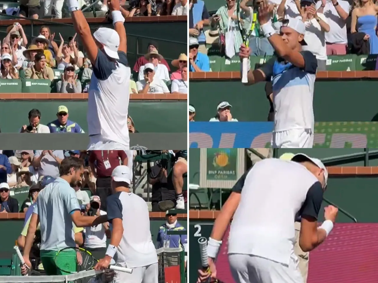 Holger Rune's Explosive Post-Match Jubilation After Defeating Medvedev