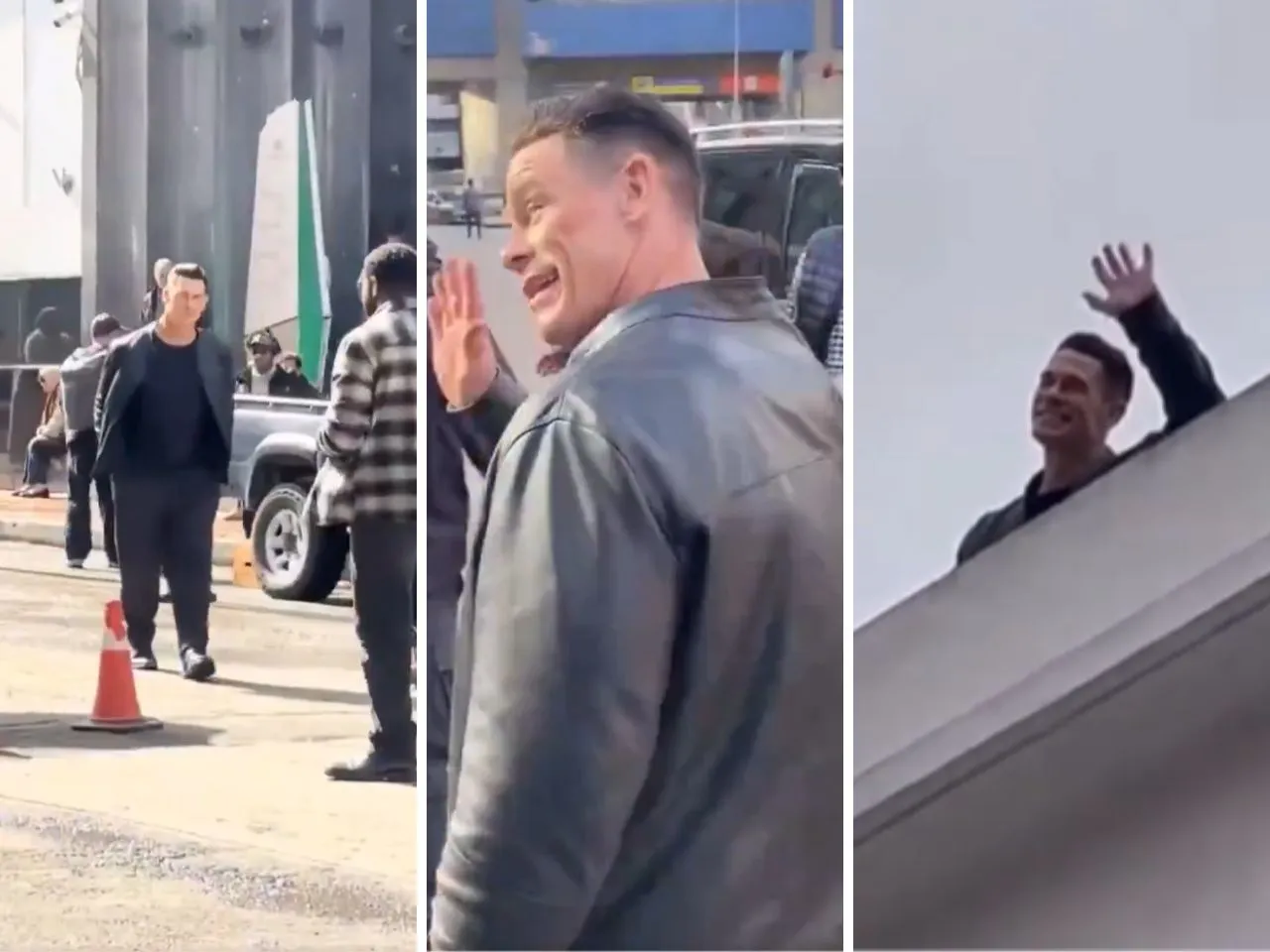 WATCH: John Cena interacts with fans during his shoots in Morocco