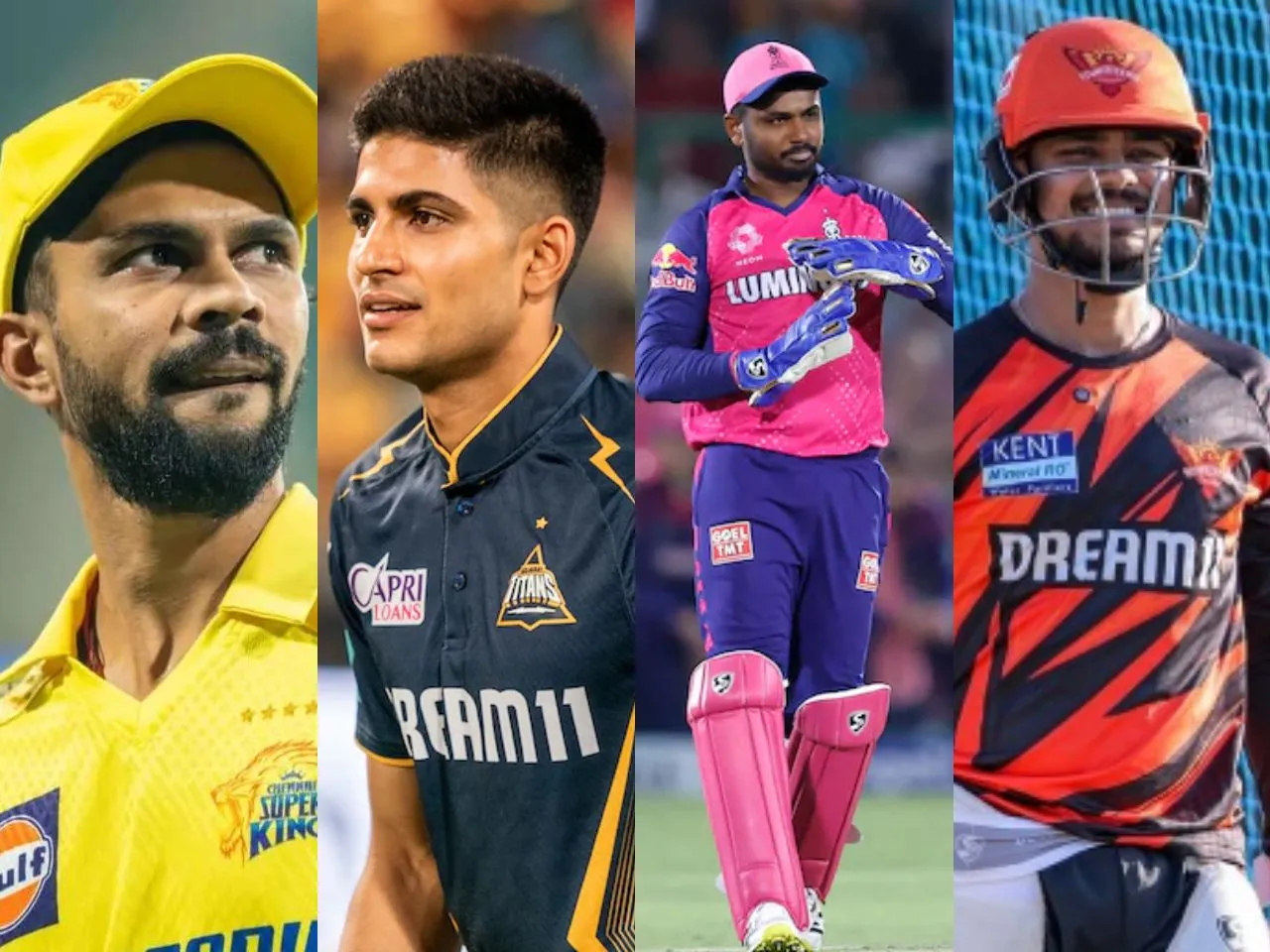 Ruturaj Gaikwad, Shubman Gill, Sanju Samson, Ishan Kishan