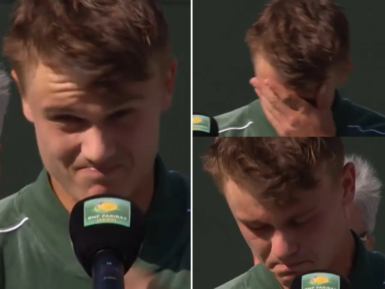 Holger Rune's Tearful Tribute to Family After Indian Wells Final