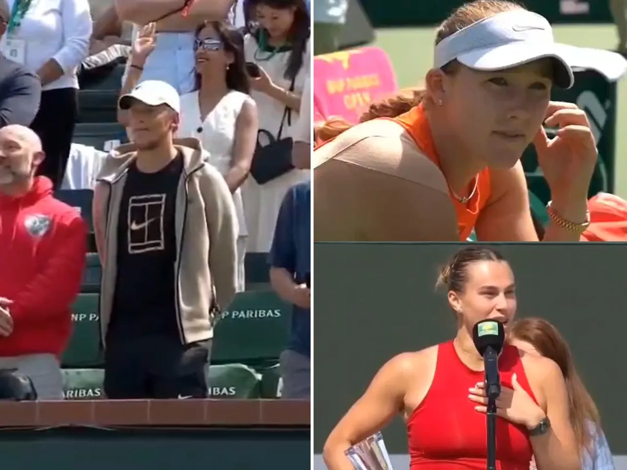 Aryna Sabalenka's Post-Match Speech Antics