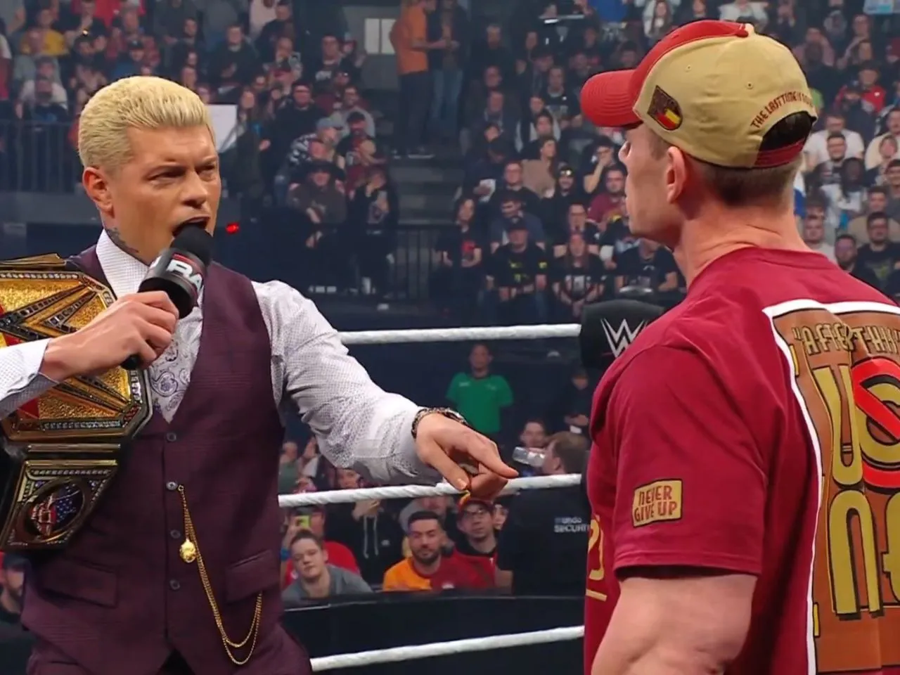 WATCH: Cody Rhodes calls John Cena a 'Whiny b**ch' on WWE Raw