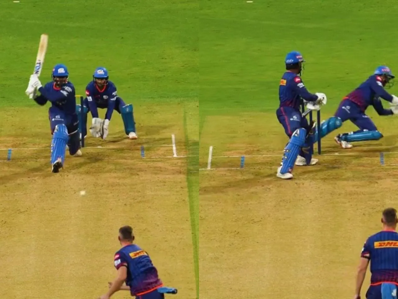 Mumbai Indians wicketkeeper KL Srijith takes amazing catch during practice 