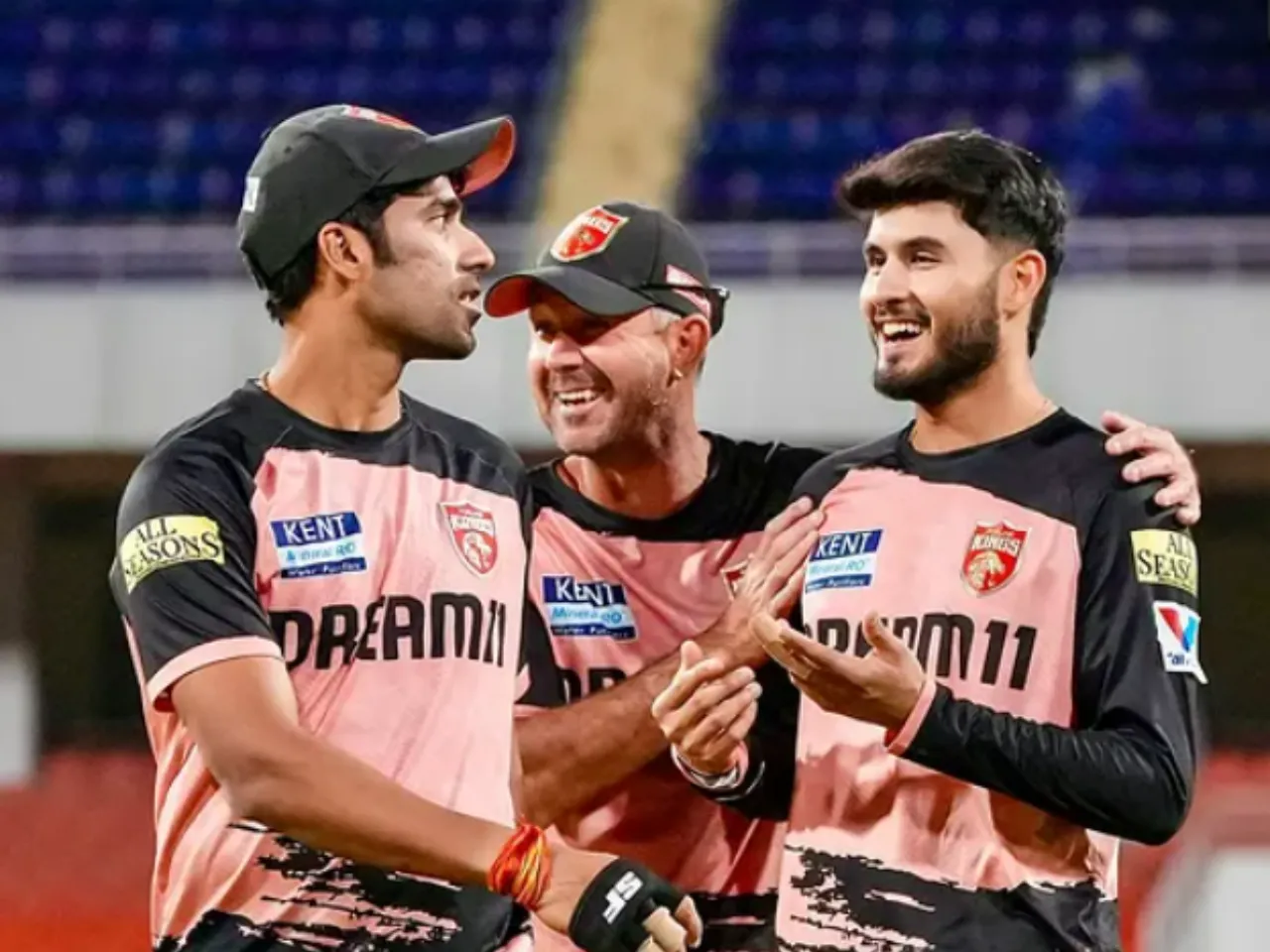 Punjab Kings' players 