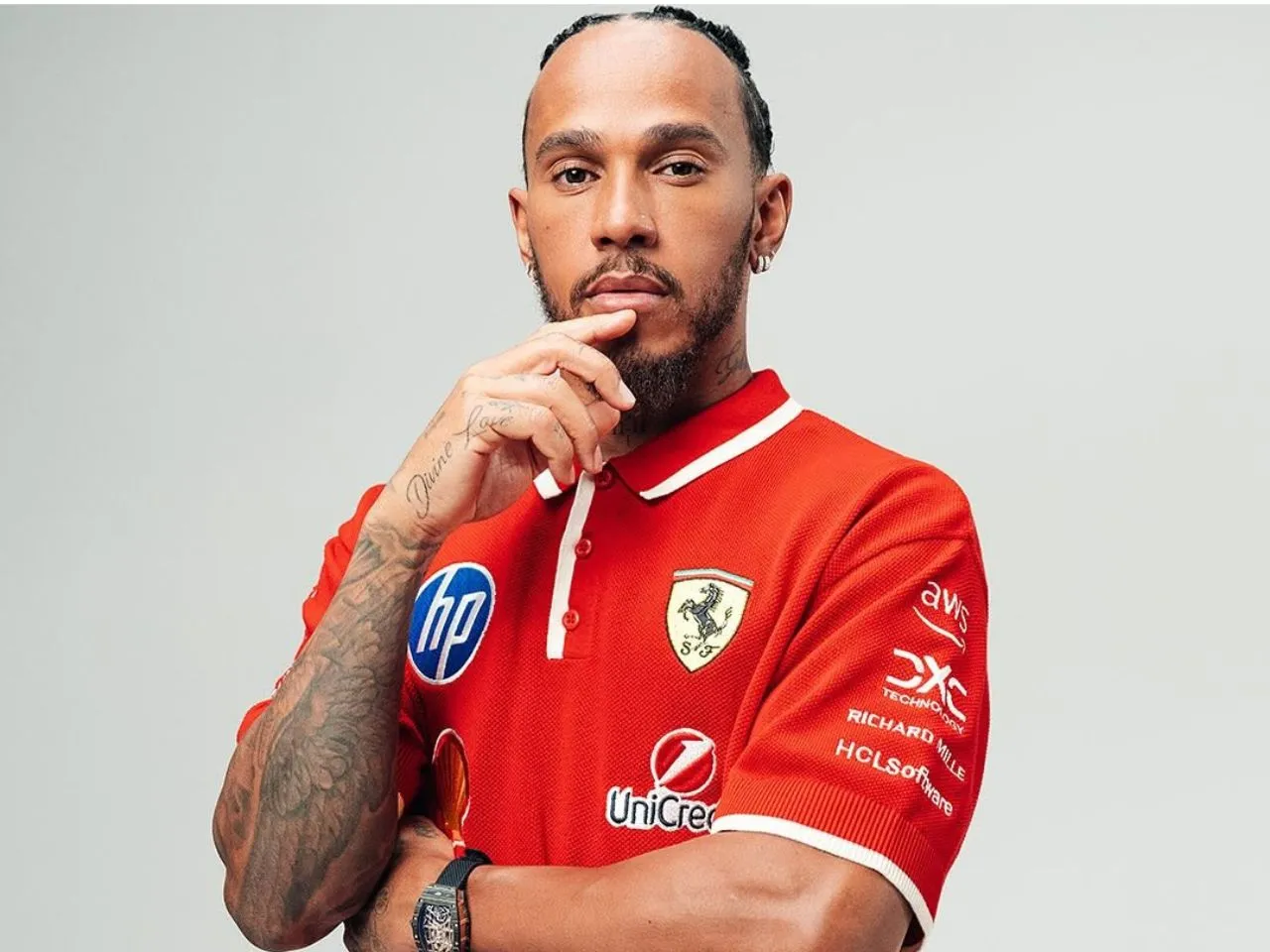 Ferrari F1 driver Lewis Hamilton was the fastest in 2025 chinese GP Sprint