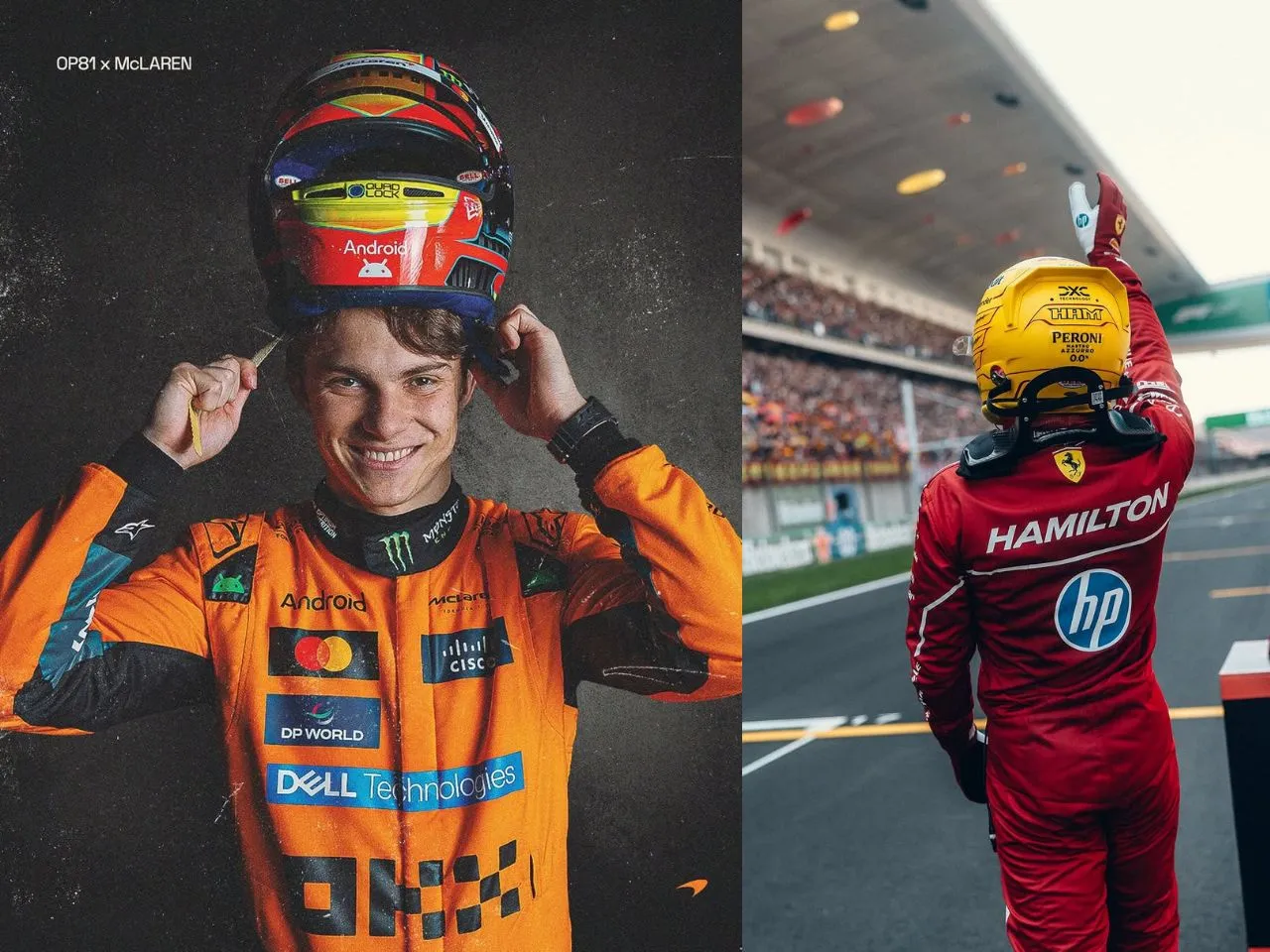 Piastri took a cheeky dig at Lewis Hamilton after the 2025 chinese grand prix qualifying