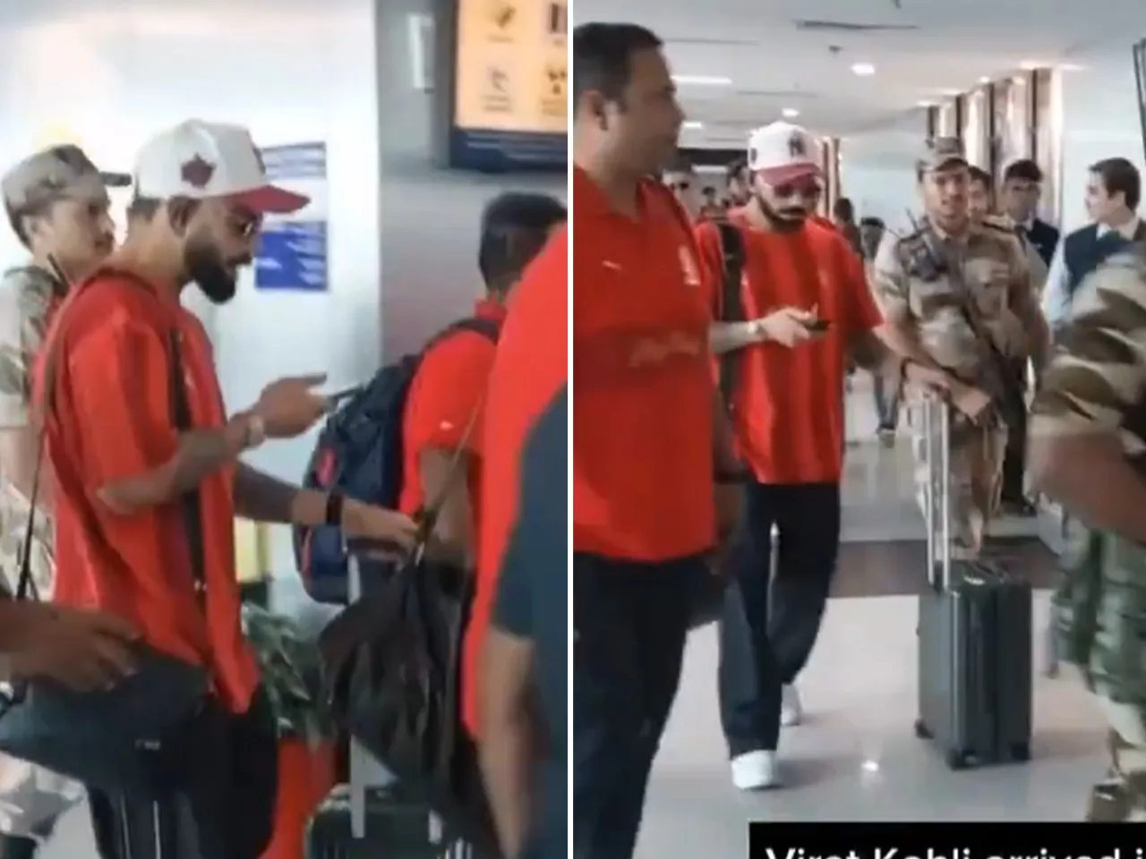 Virat Kohli and RCB Team Arrive in Chennai,
