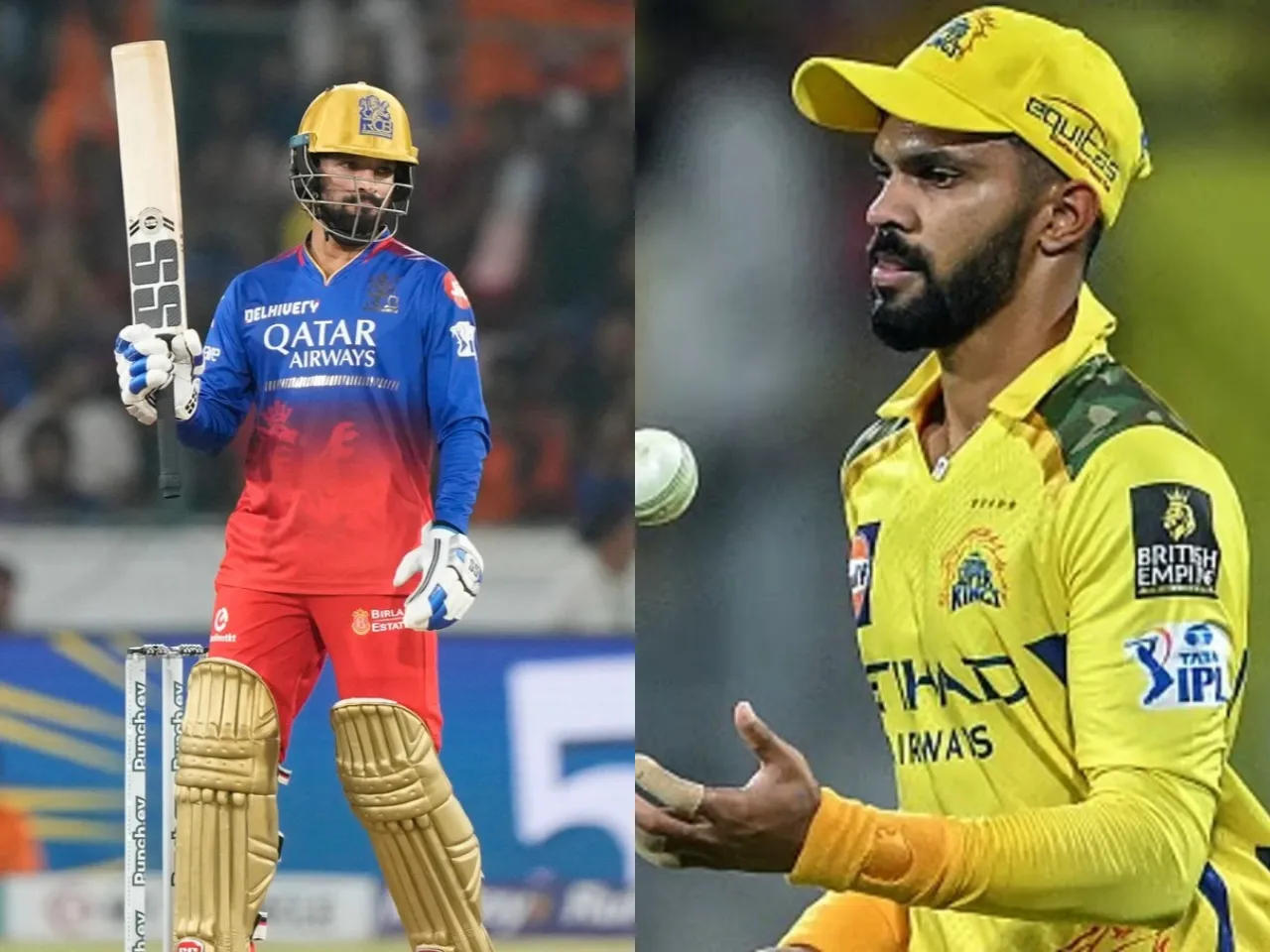 Rajat Patidar and Ruturaj Gaikwad (File Photo: X/Internet) 