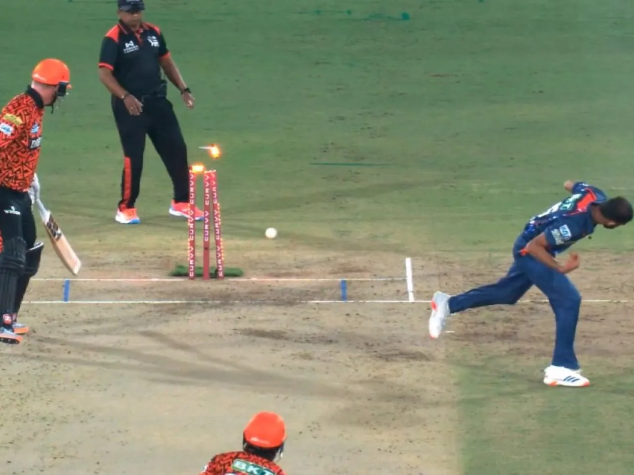 SRH vs LSG: Heinrich Klaasen run out