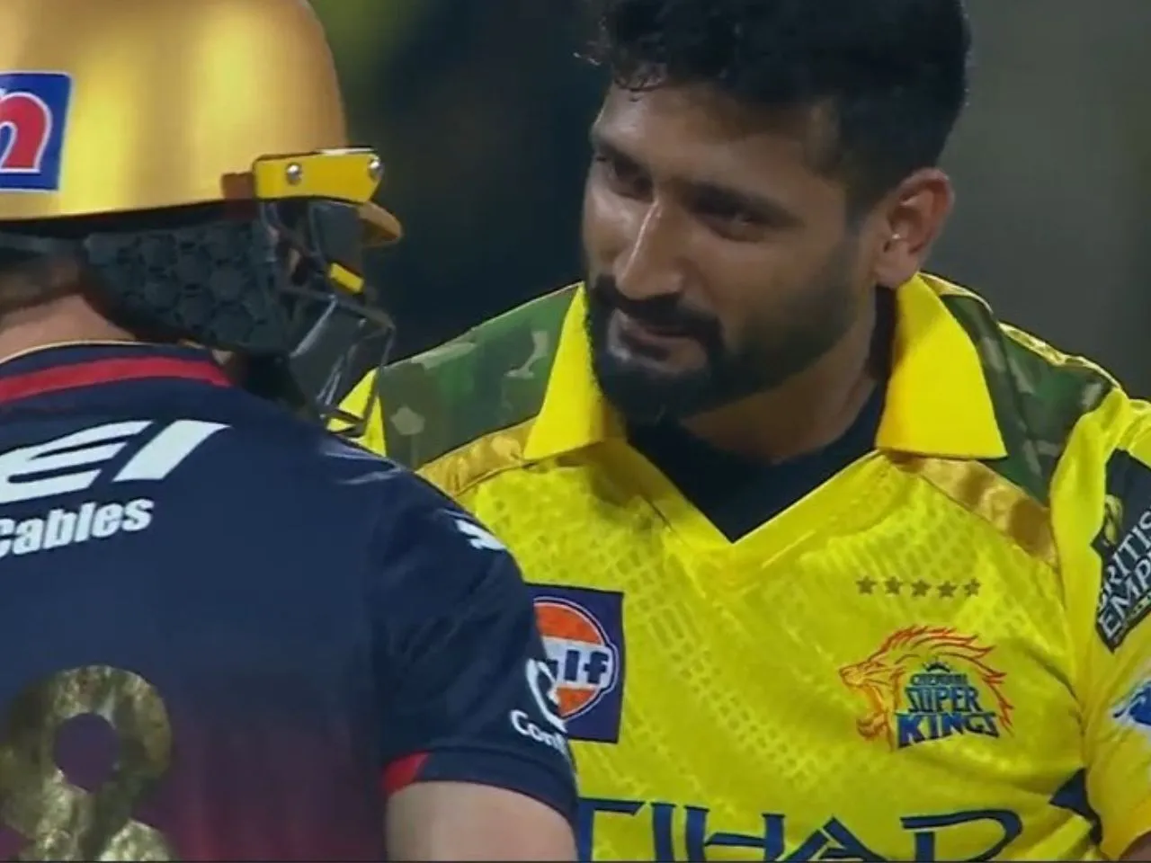 CSK vs RCB: Khaleel Ahmed sledges Phil Salt