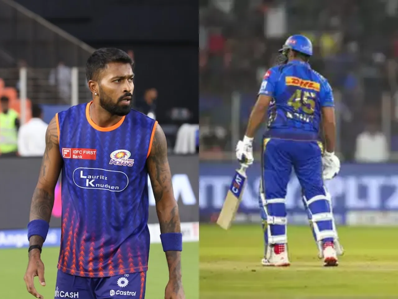 Hardik Pandya and Rohit Sharma (File Photo: X/Internet)