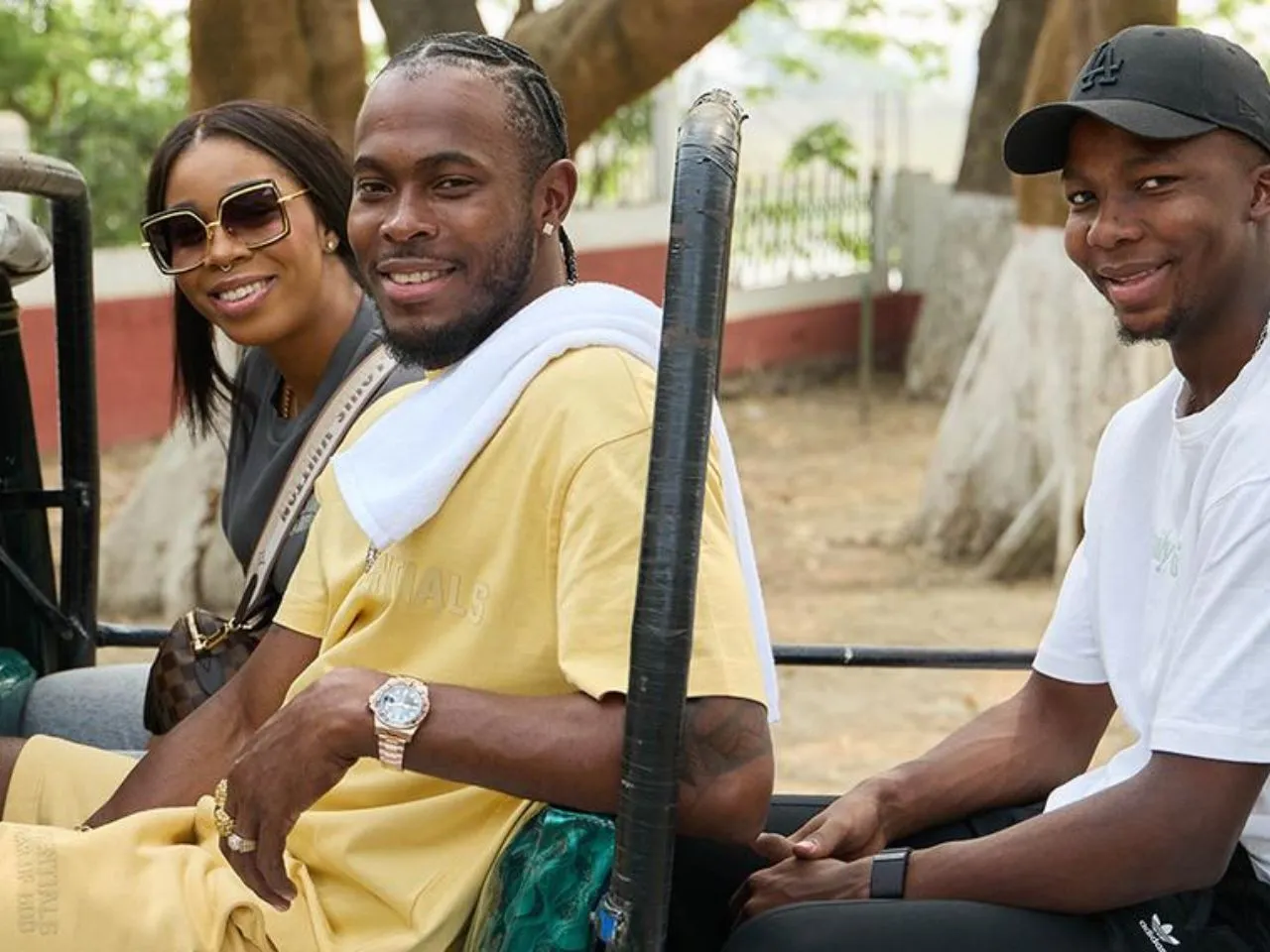 Jofra Archer and Kwena Maphaka visit Kaziranga National Park