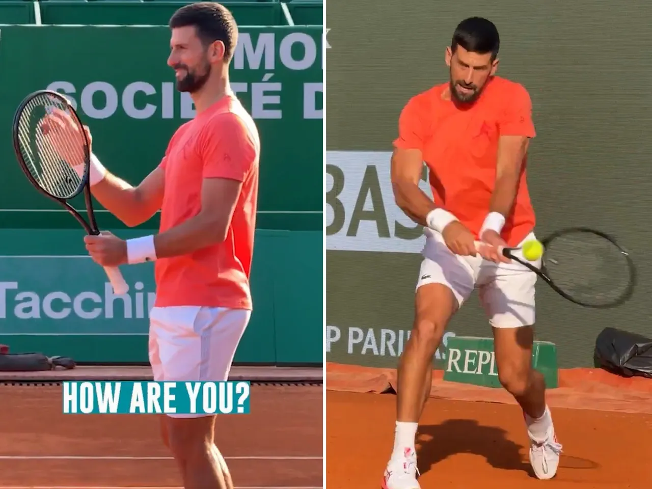 Novak Djokovic Begins Monte Carlo Masters Campaign