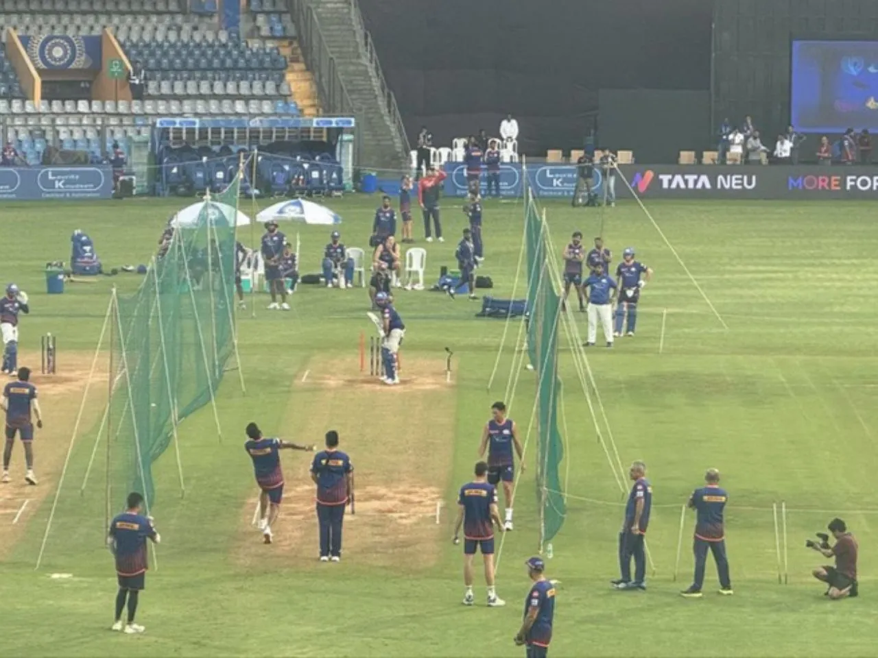 IPL 2025: Jasprit Bumrah bowling in the nets to Rohit Sharma