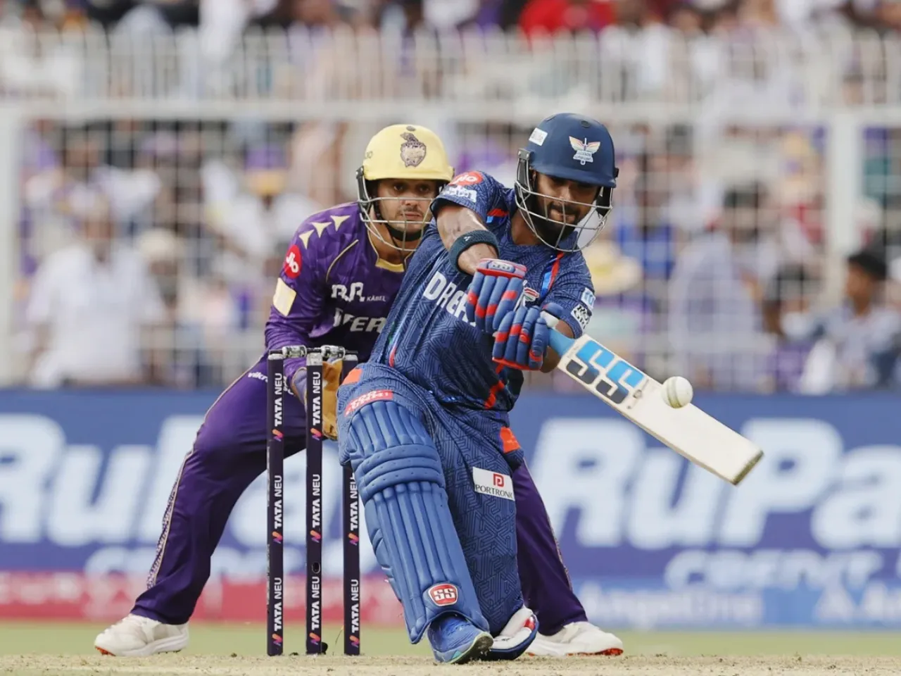 Nicholas Pooran in action against KKR, 21st IPL 2025 Game - Eden Gardens (File Photo: X/Internet)