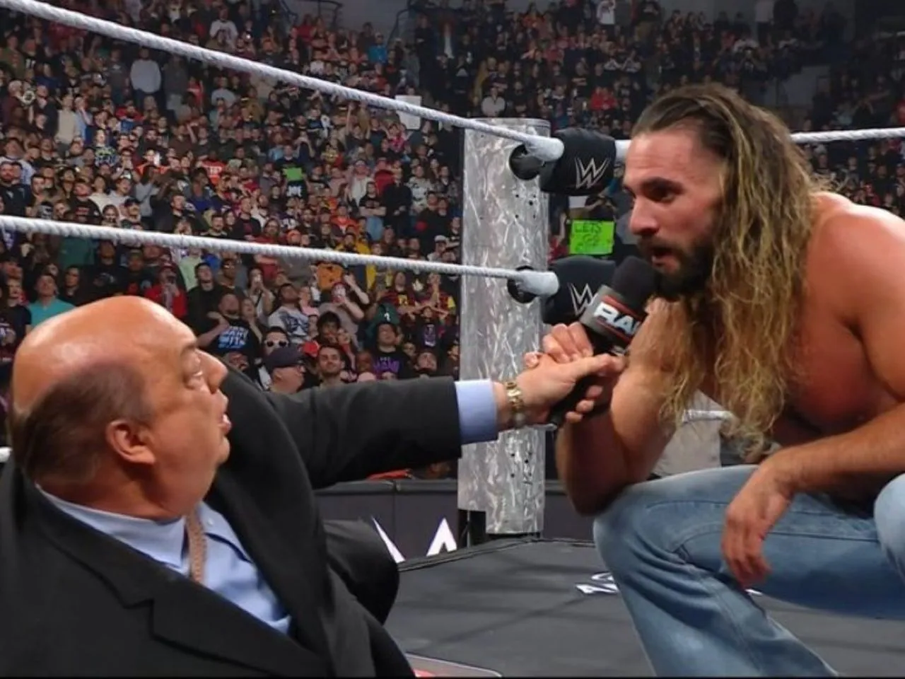 WATCH: Seth Rollins reminds Paul Heyman 'favour he owes' after attacking CM Punk 