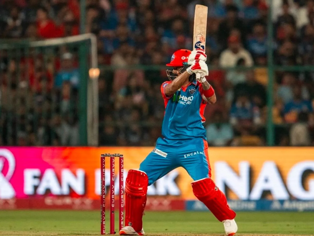 KL Rahul 93 not out vs RCB IPL 2025