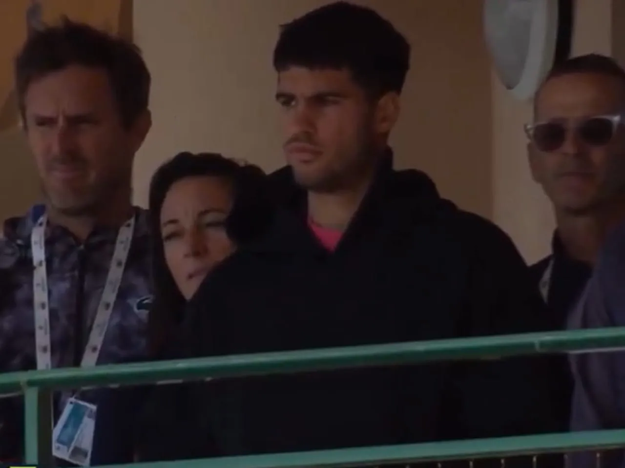 Carlos Alcaraz Scouts Rublev-Fils Match
