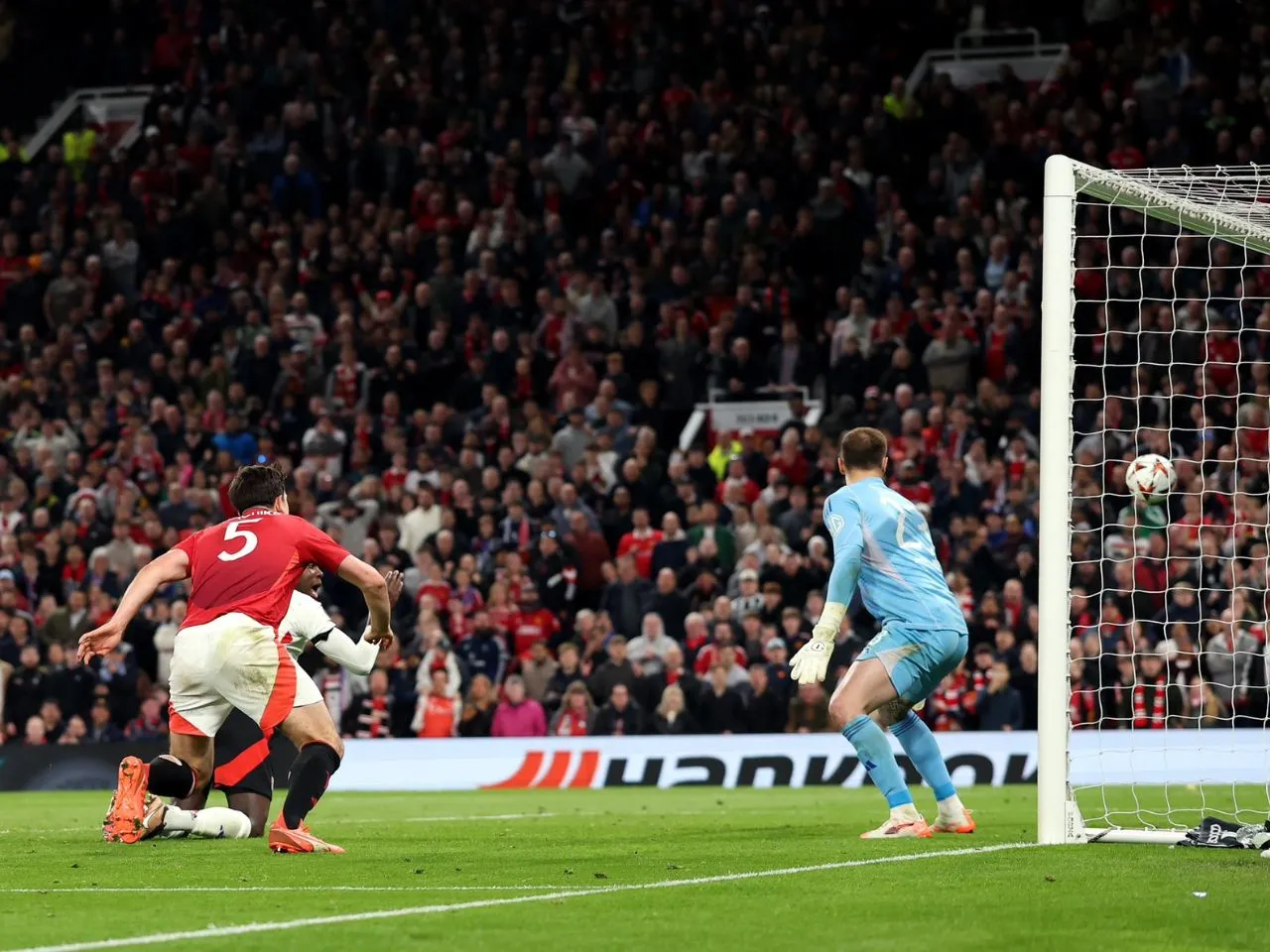 Maguire's last-minute goal