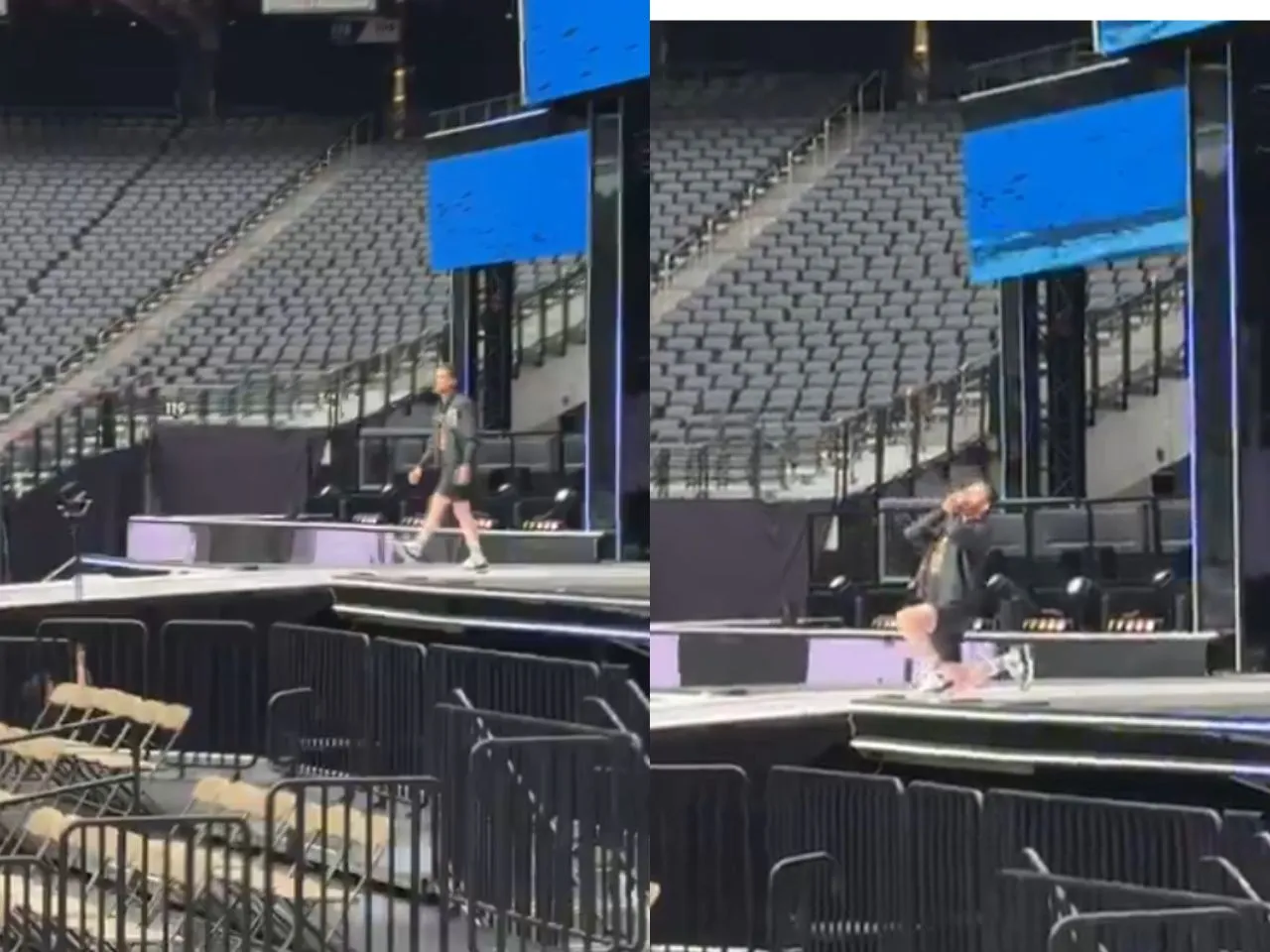 WATCH: CM Punk practicing his entrance before WrestleMania gets leak